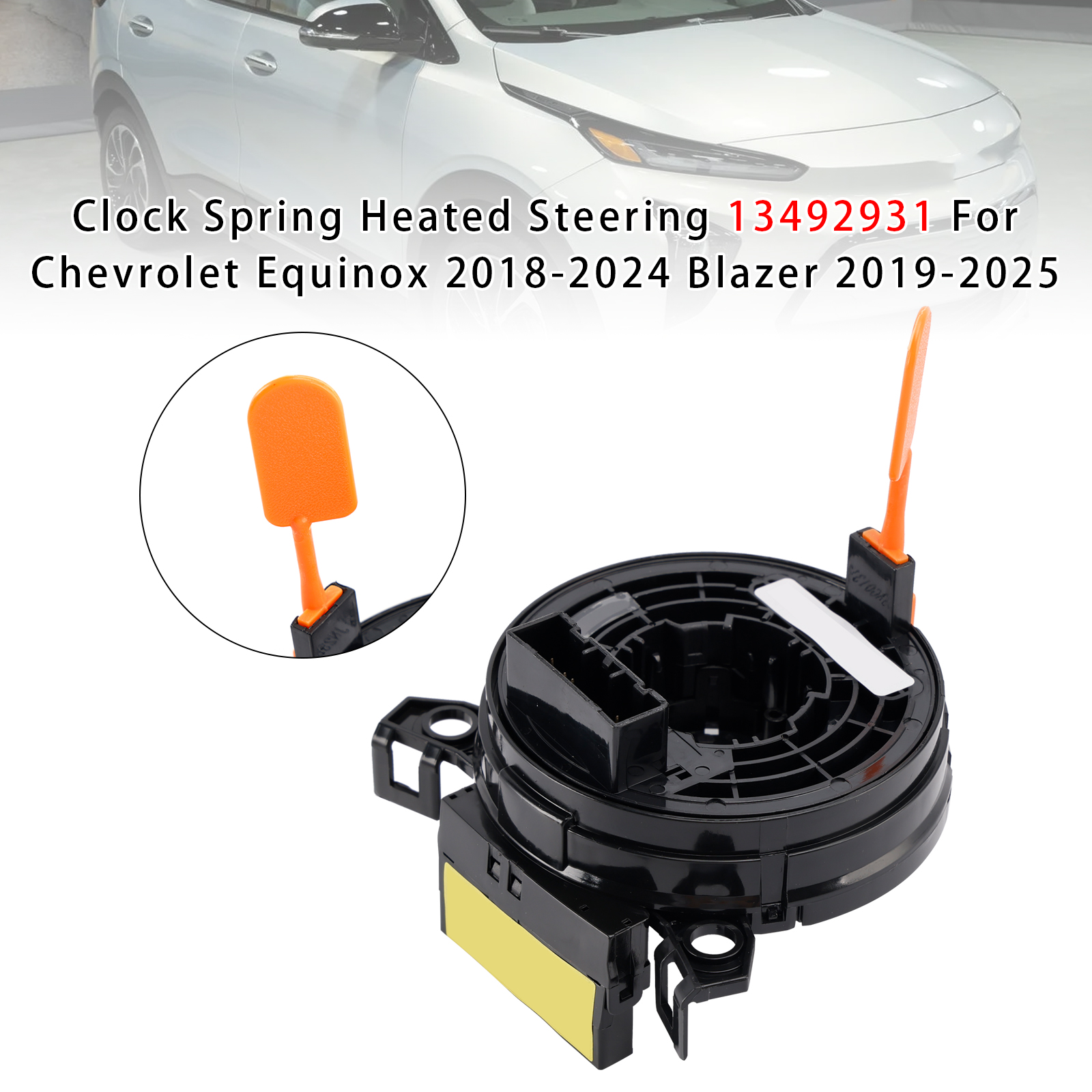 2017-2023 CHEVROLET BOLT Clock Spring Heated Steering 13492931 Generic