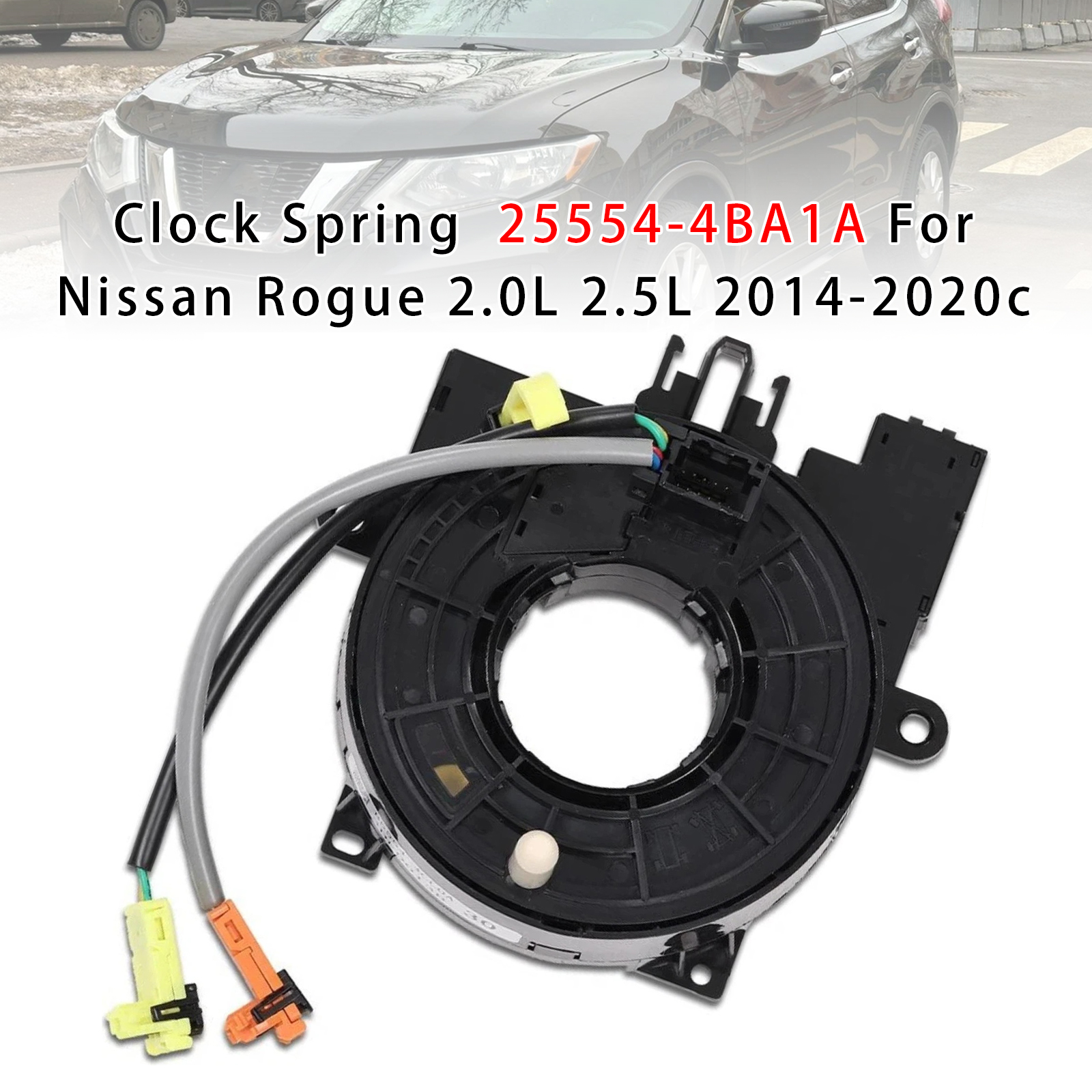 2014-2020 Nissan Rogue 2.0L 2.5L Clock Spring 25554-4BA1A Generic