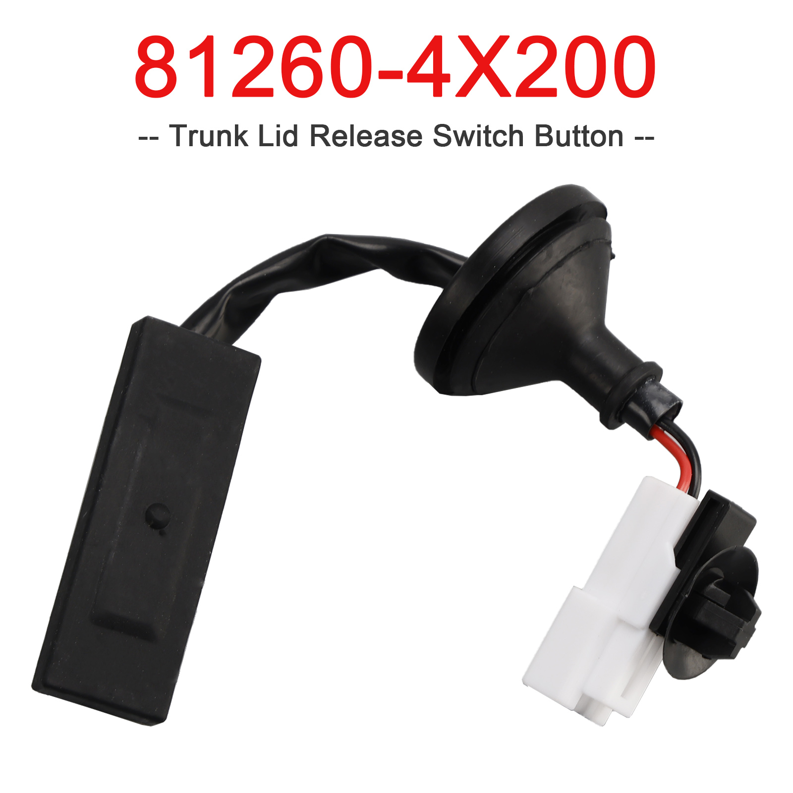 2011-2016 Kia Rio Trunk Lid Release Switch Button 81260-4X200 Generic