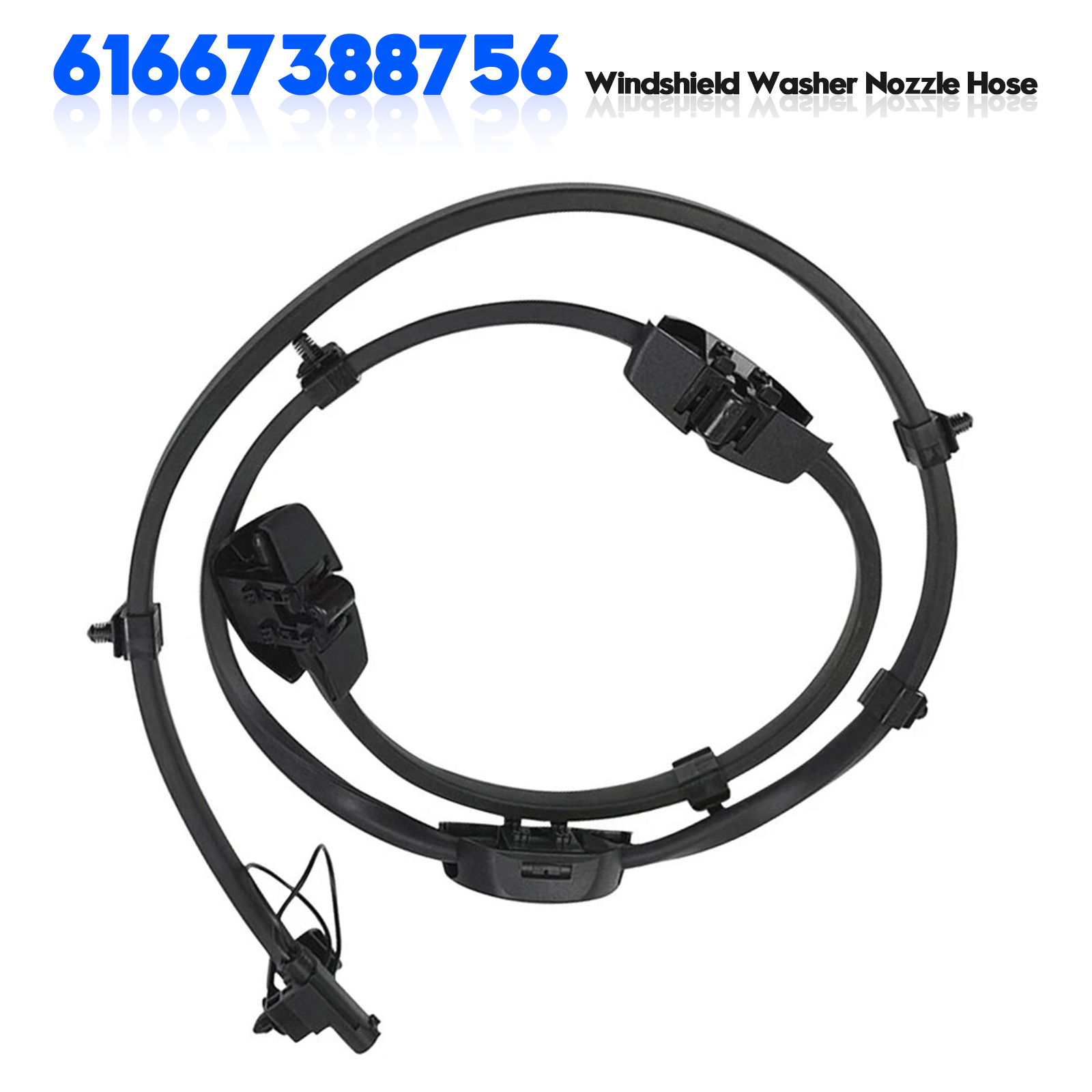 2015-2020 BMW 5 Series G30 F90 G31 G38 Windshield Washer Nozzle Hose 61667388756 Generic