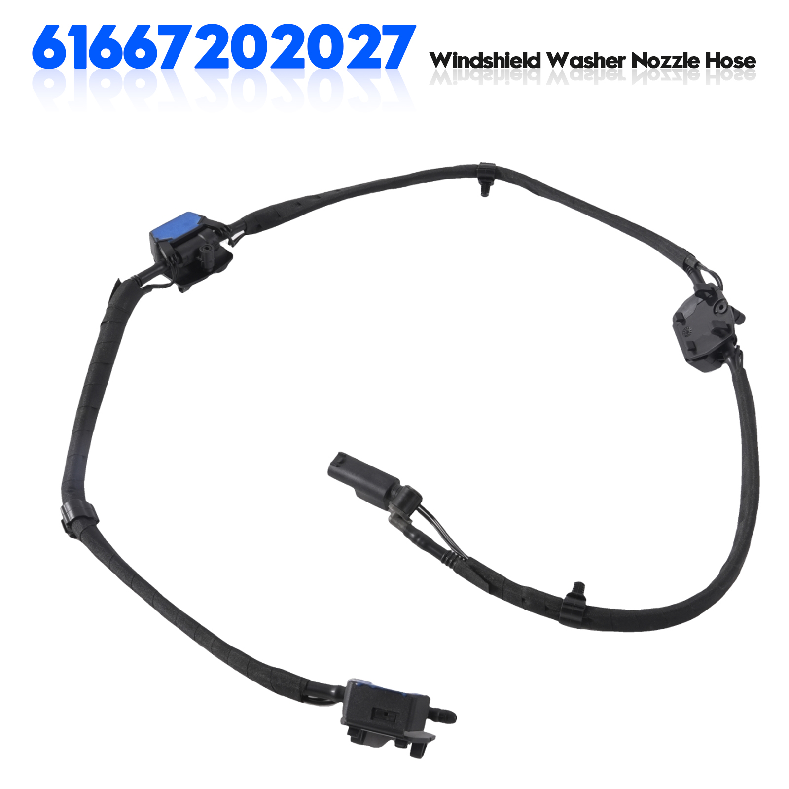2009-2015 BMW F01 F02 F04/ 730i 740i 750i ALPINA B7 Windshield Washer Nozzle Hose 61667202027 Generic
