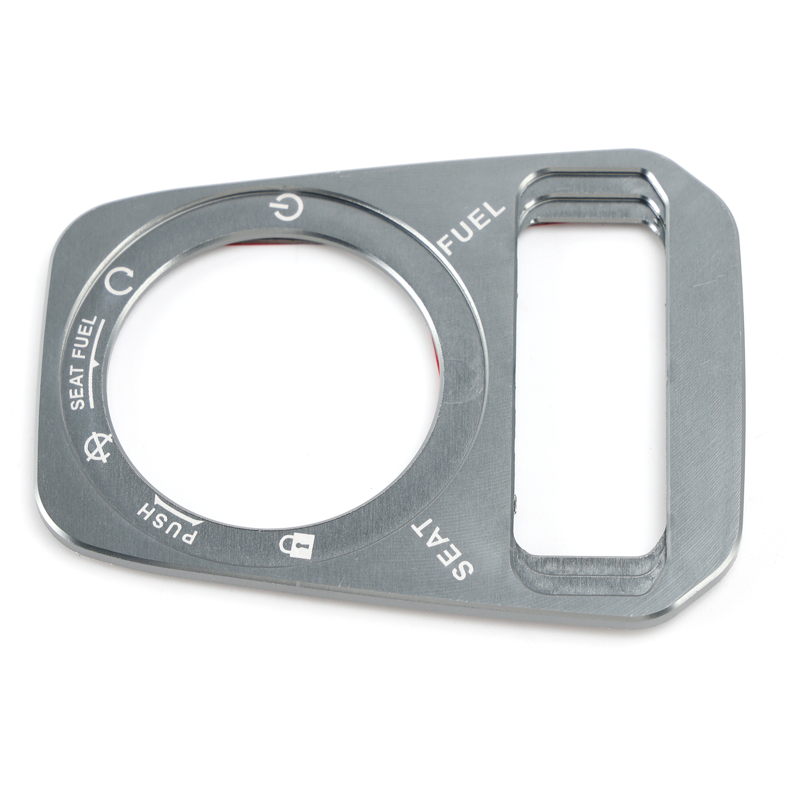 2022-2025 Honda ADV 350 Aluminum Key Ignition Cover Gray Generic