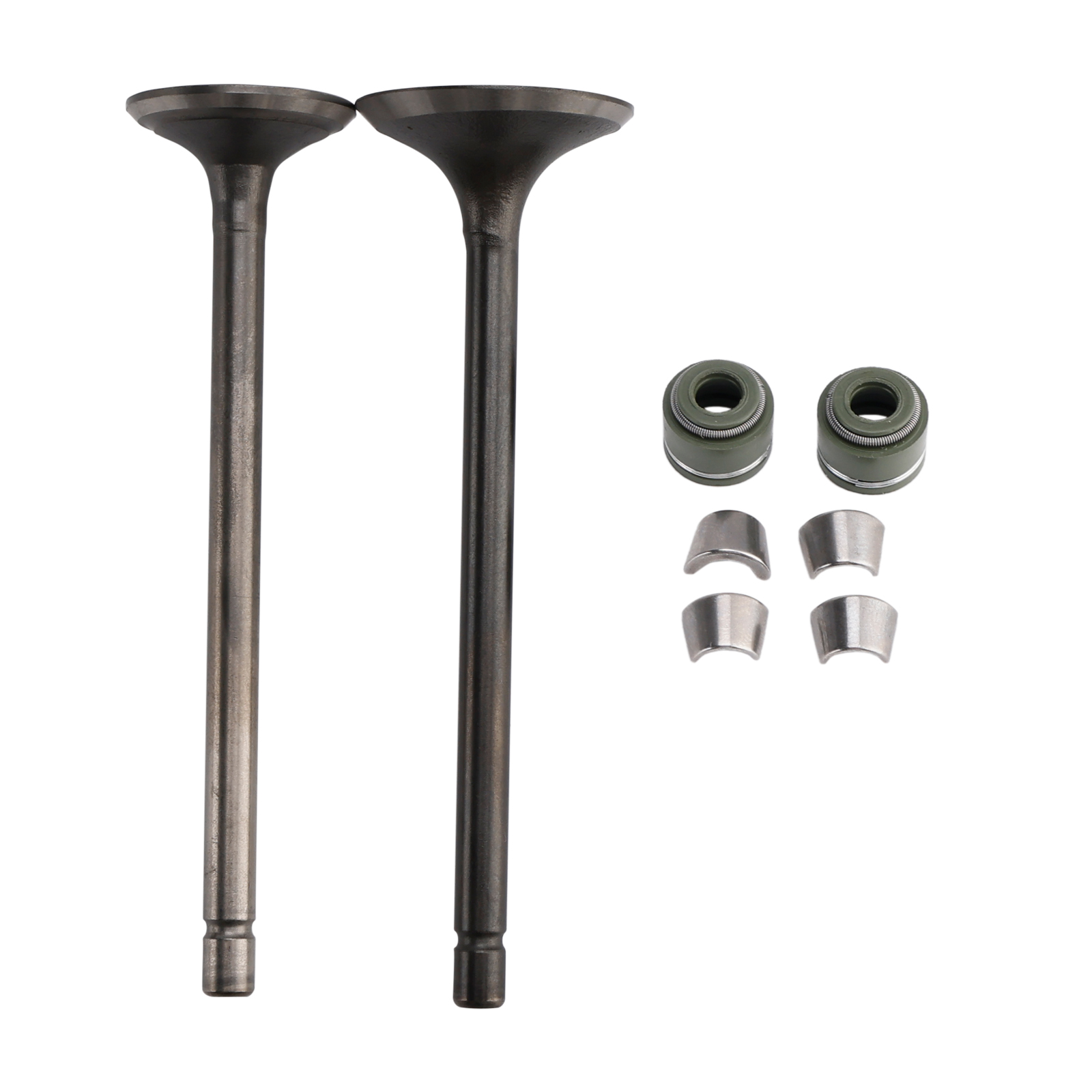 1976-1979 Honda CB125S CB125J Cylinder Head Inlet and Exhaust Valve Kit 14711-383-000 Generic