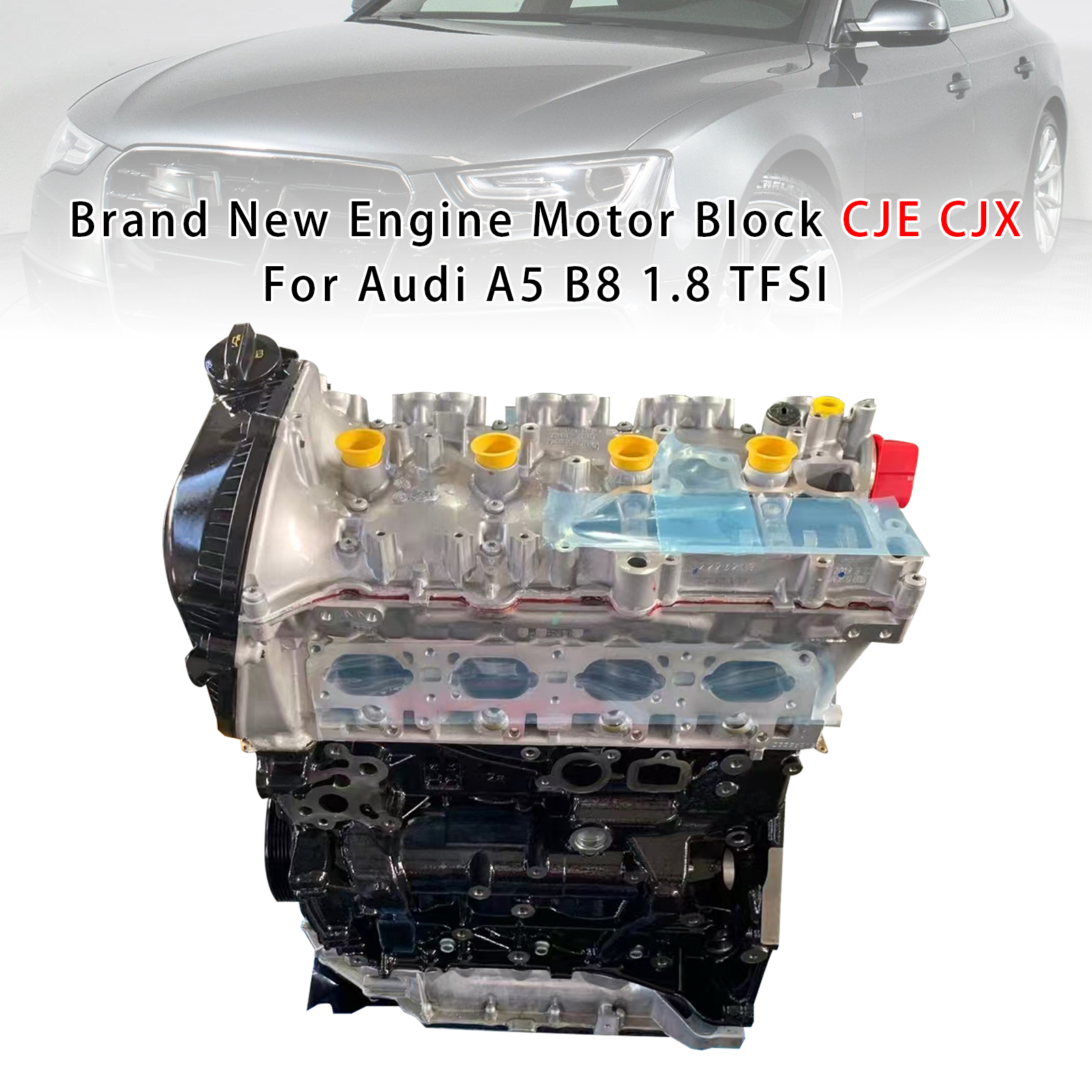 2007-2017 Audi A5 B8 A5 A4 Brand New Engine Motor Block CJE CJX Generic
