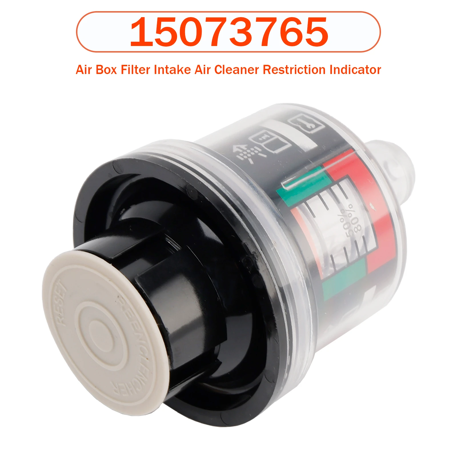 1999-2006 GM Truck/SUV models Air Box Filter Intake Air Cleaner Restriction Indicator 15073765 Generic
