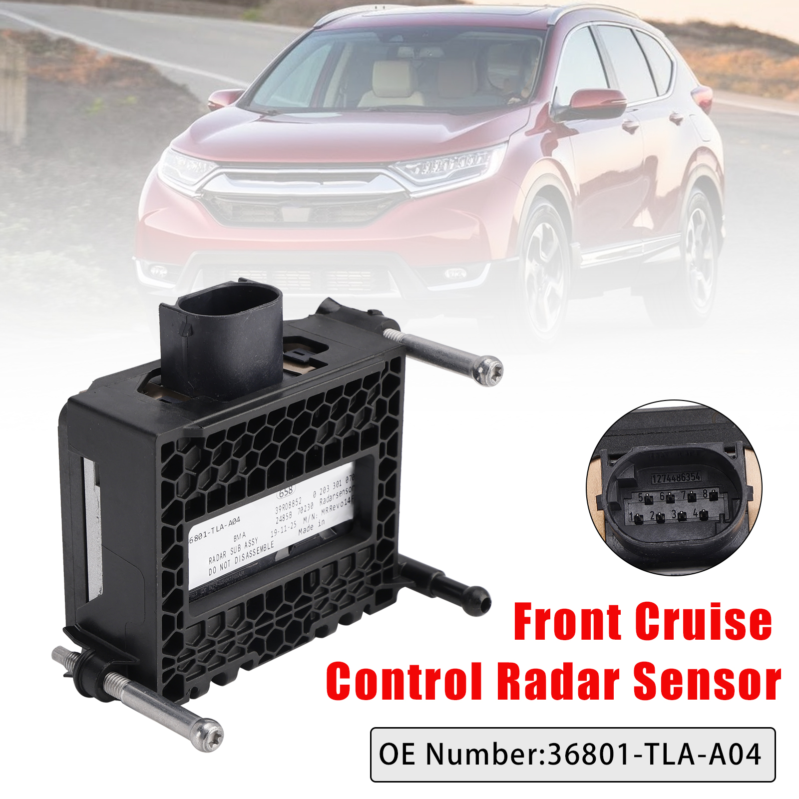 2017-2019 Honda CR-V Front Cruise Control Radar Sensor 36801-TLA-A04 Generic