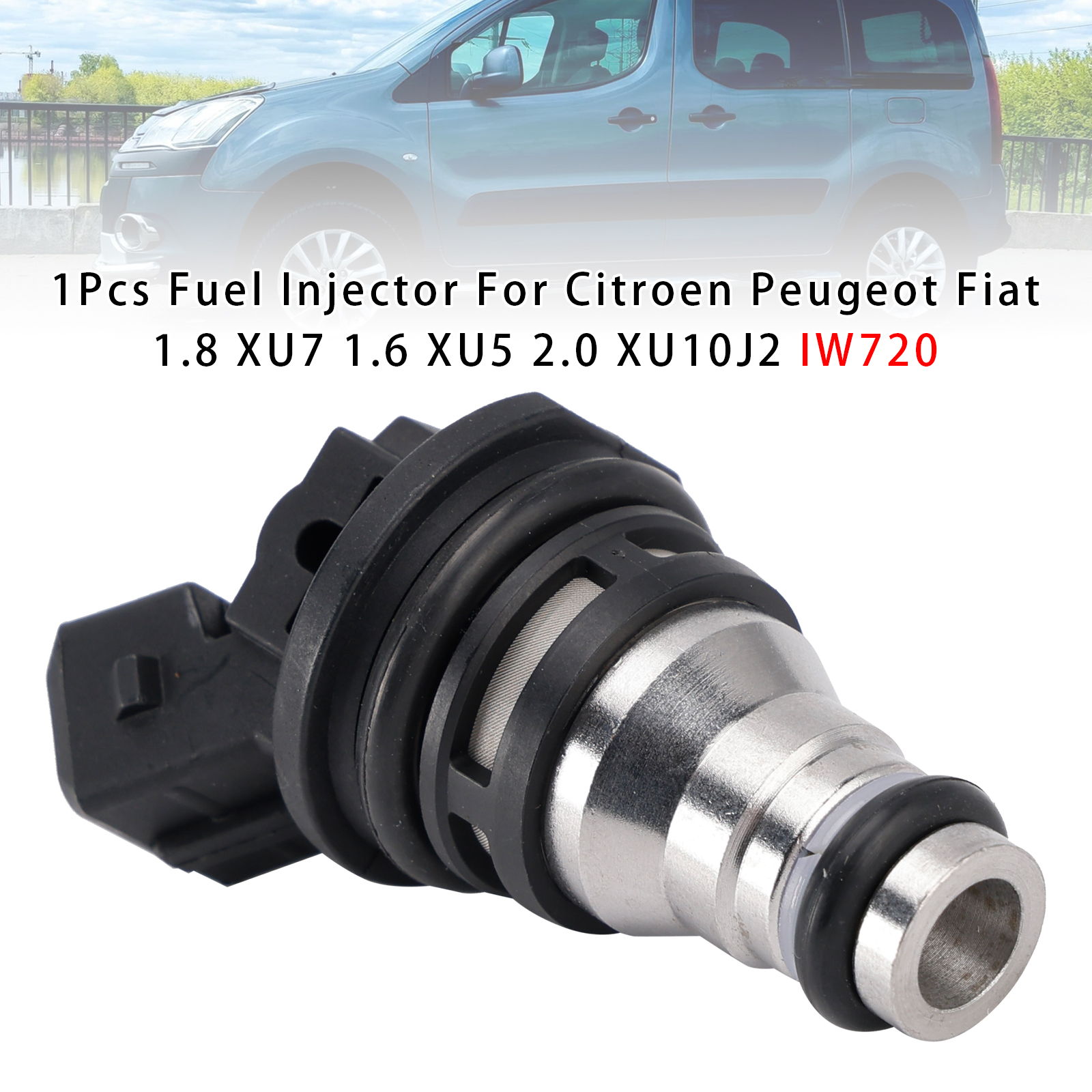 Citroen Peugeot Fiat 1.8 XU7 1.6 XU5 2.0 XU10J2 IW720 1Pcs Fuel Injector Generic
