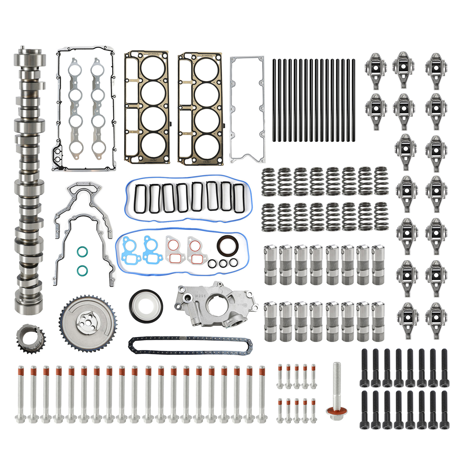 Sloppy Mechanics Stage 2 Cam Lifters Kit Rocker Arms Kit for LS1 4.8 5.3 5.7 6.0