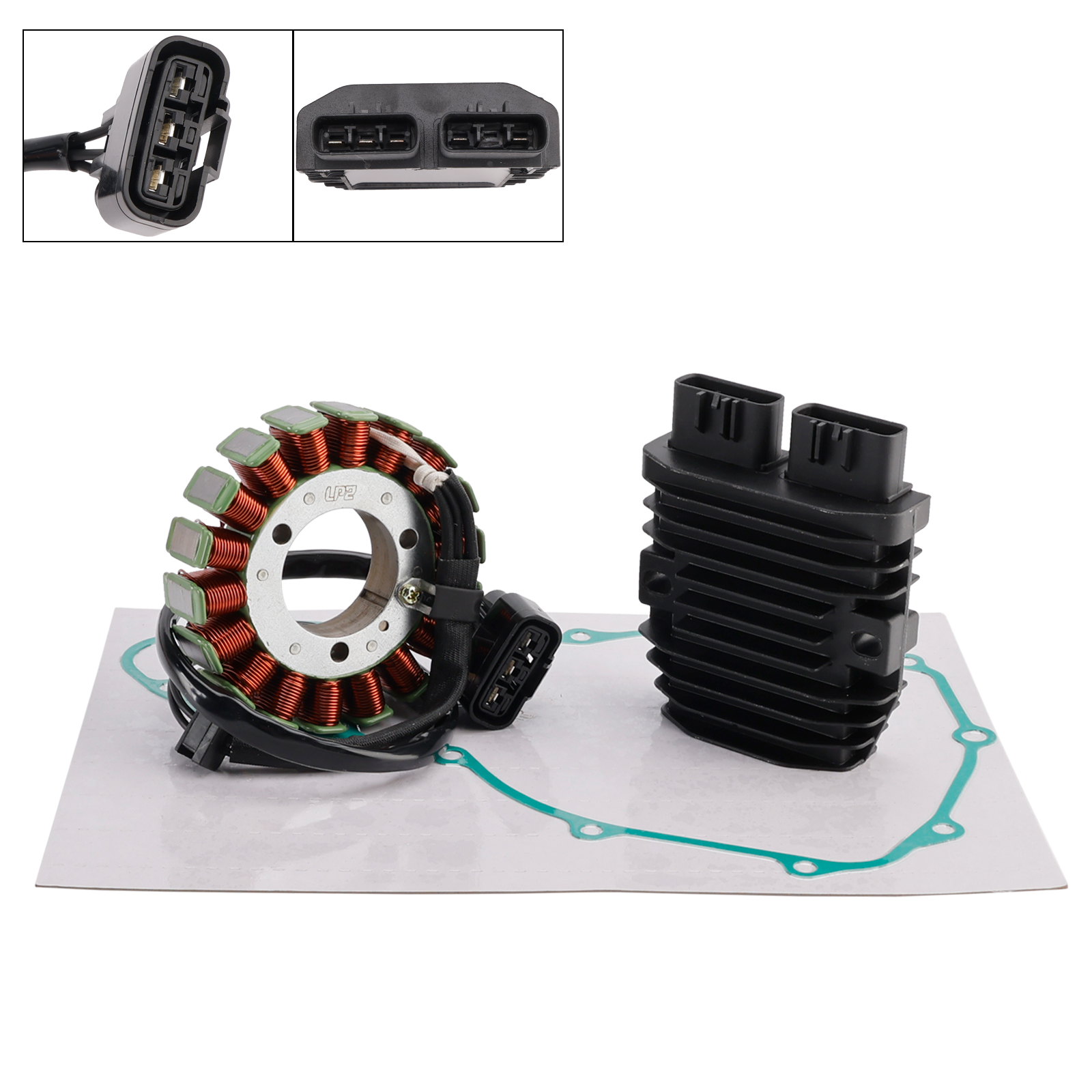 2023-2026 Moto Morini Calibro 700/Bagger Generator Stator Regulator Rectifier Gasket Set Generic