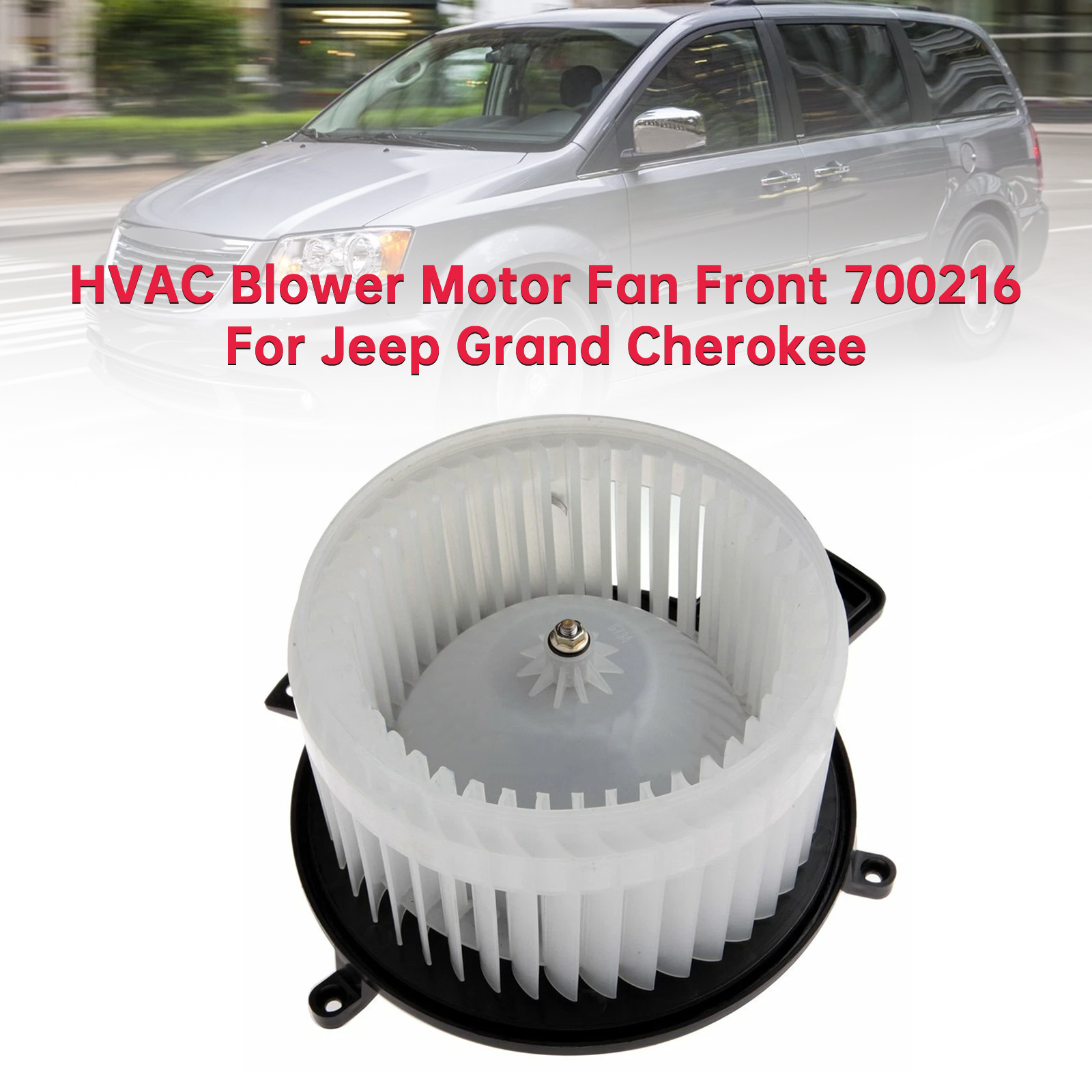 2011-2019 Dodge Durango HVAC Blower Motor Fan Front 700216 Generic