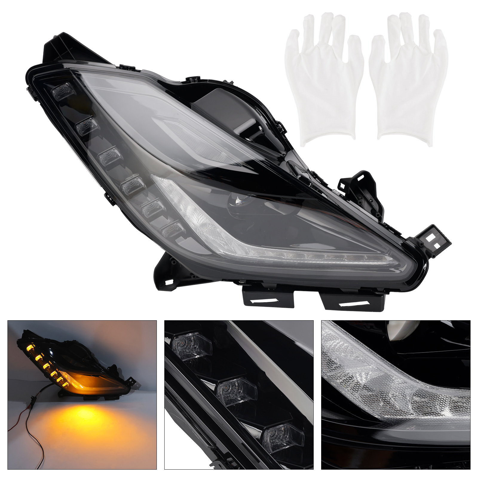 2014-2019 Chevy Corvette C7 Z06 Right HID Xenon Headlight Assembly W/ Ballast 8pin Generic