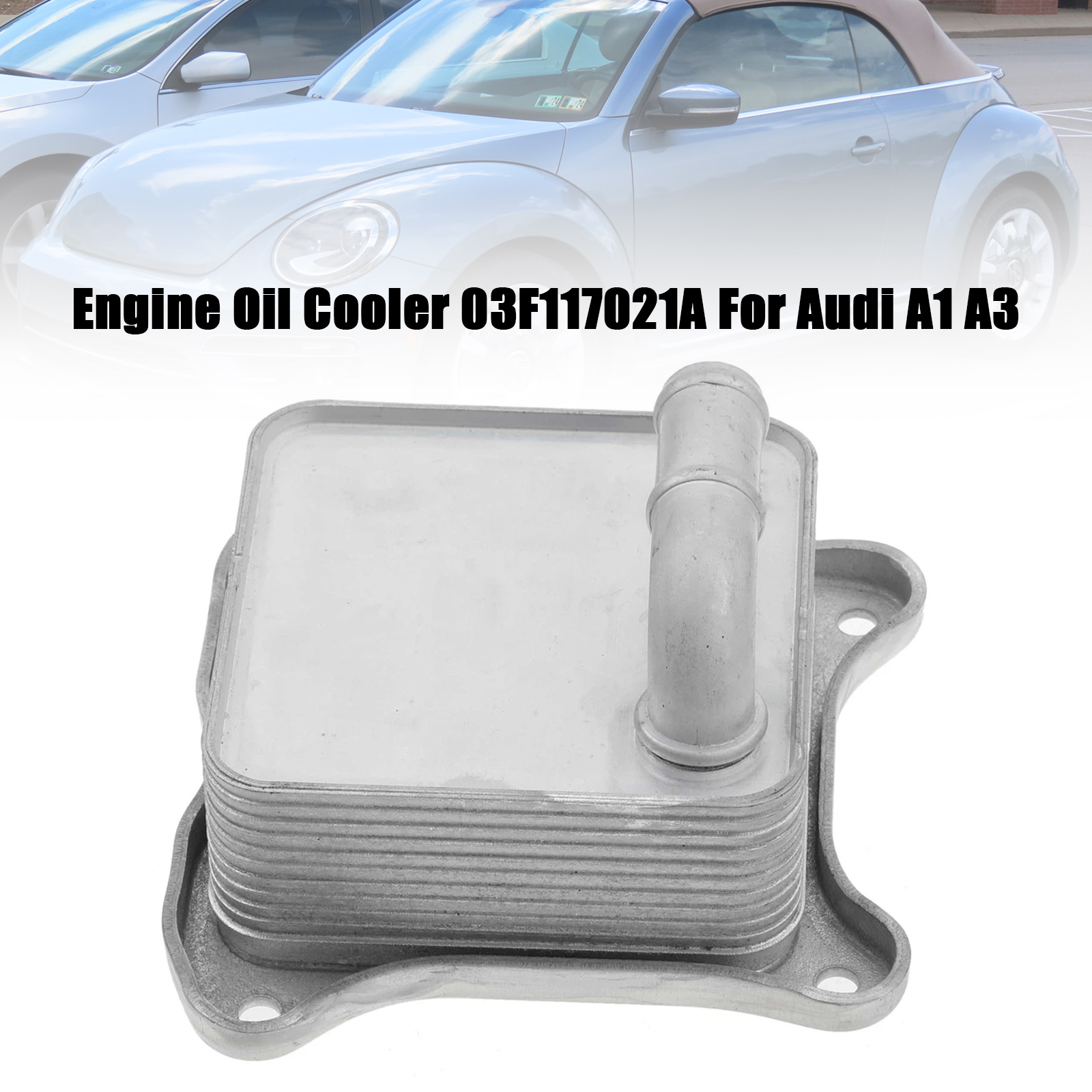 Engine Oil Cooler 03F117021A For Volkswagen Generic