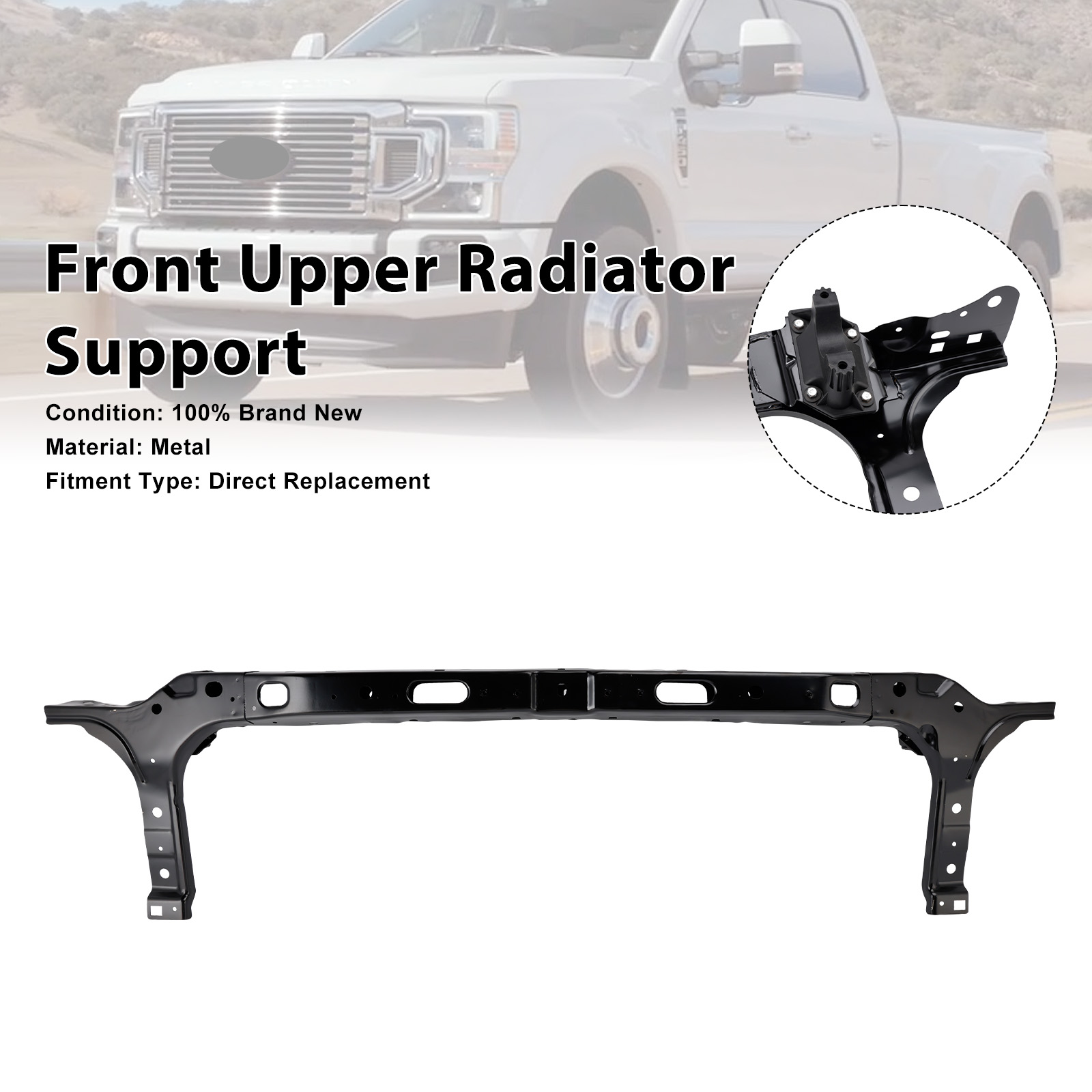 2020-2022 Ford F250 F350 Front Upper Radiator Support Bar LC3Z-16138-A Generic