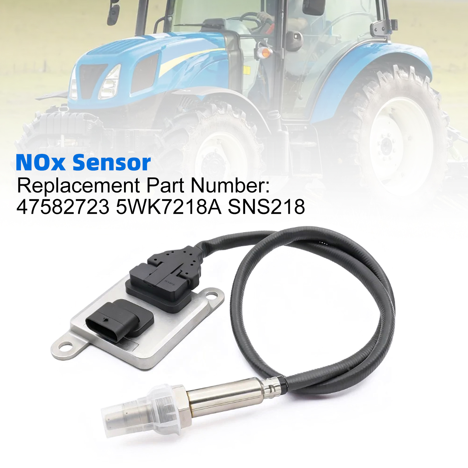 Nitrogen Oxide Sensor NOx Sensor 47582723 5WK7218A Fits For Case IH Tractors