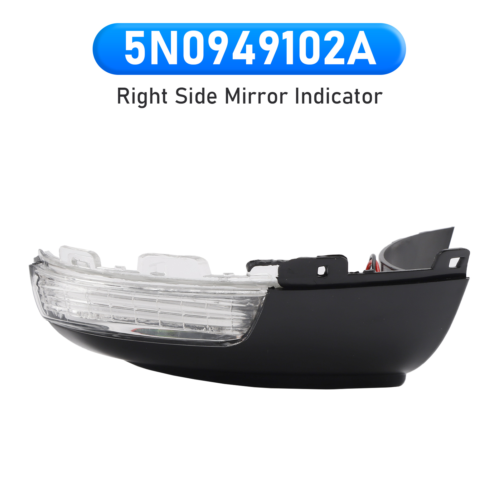2010-2020 Seat Alhambra 7N Right Side Mirror Indicator 5N0949102C Generic