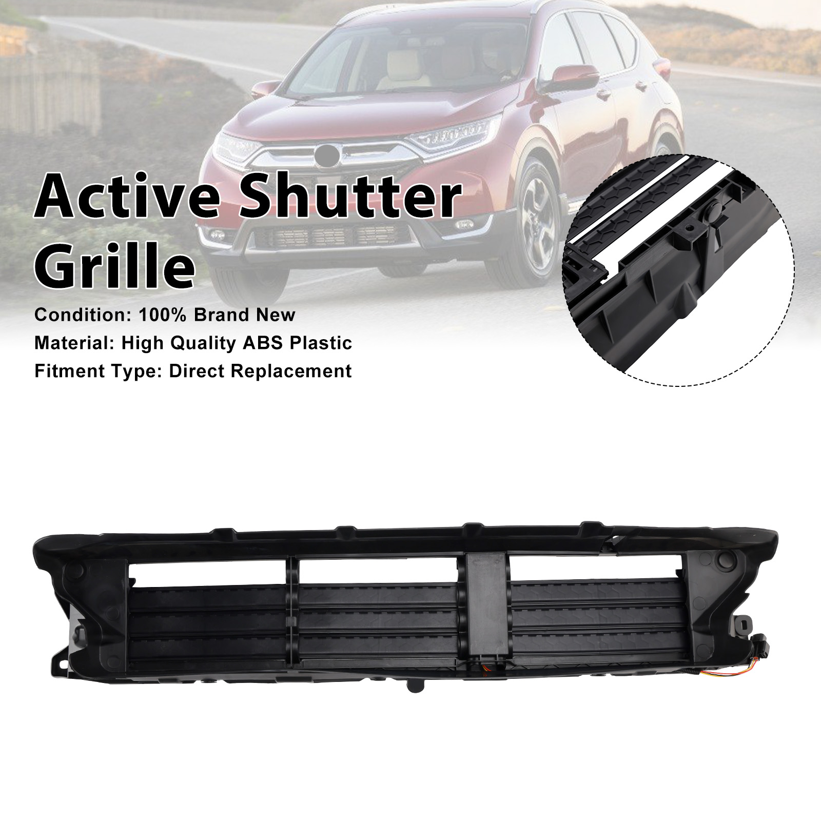 2017-2020 Honda CR-V Lower Active Grille Shutter 71350TLAA01 Generic