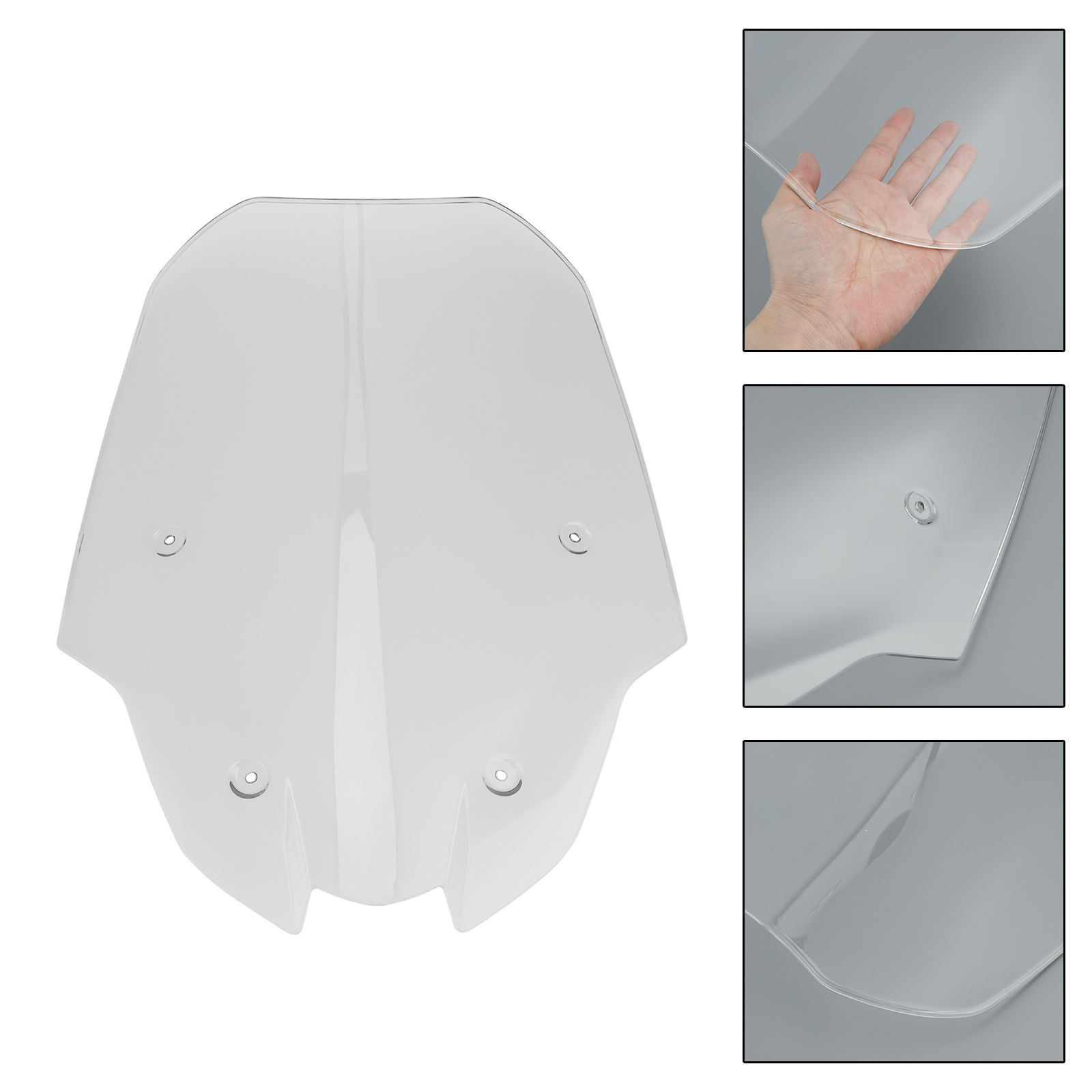 2025- YAMAHA X-MAX 300 Windshield WindScreen Fairing Clear Generic
