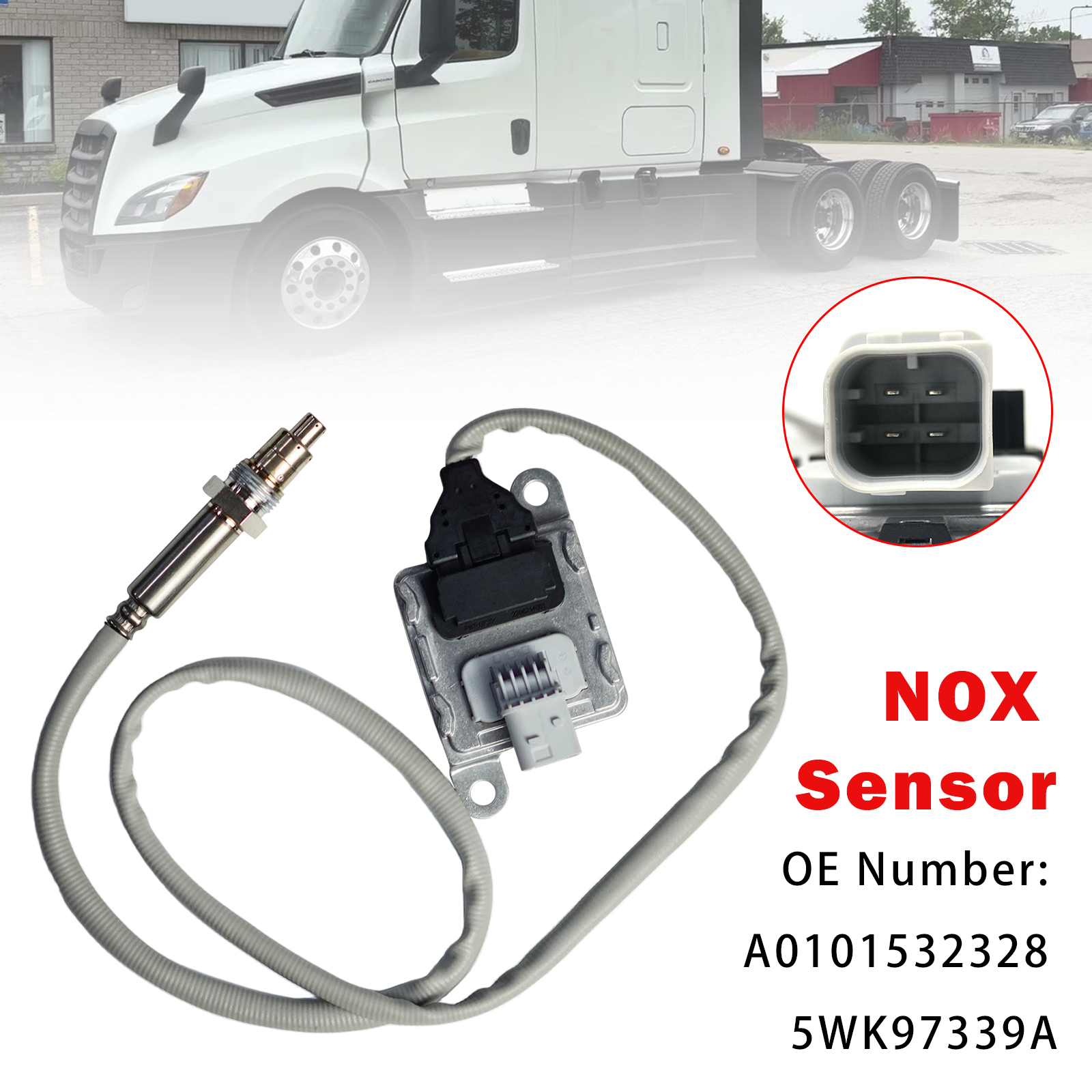 2016-2022 Western Star Engine Diesel Outlet Nox Sensor A0101532328 Generic