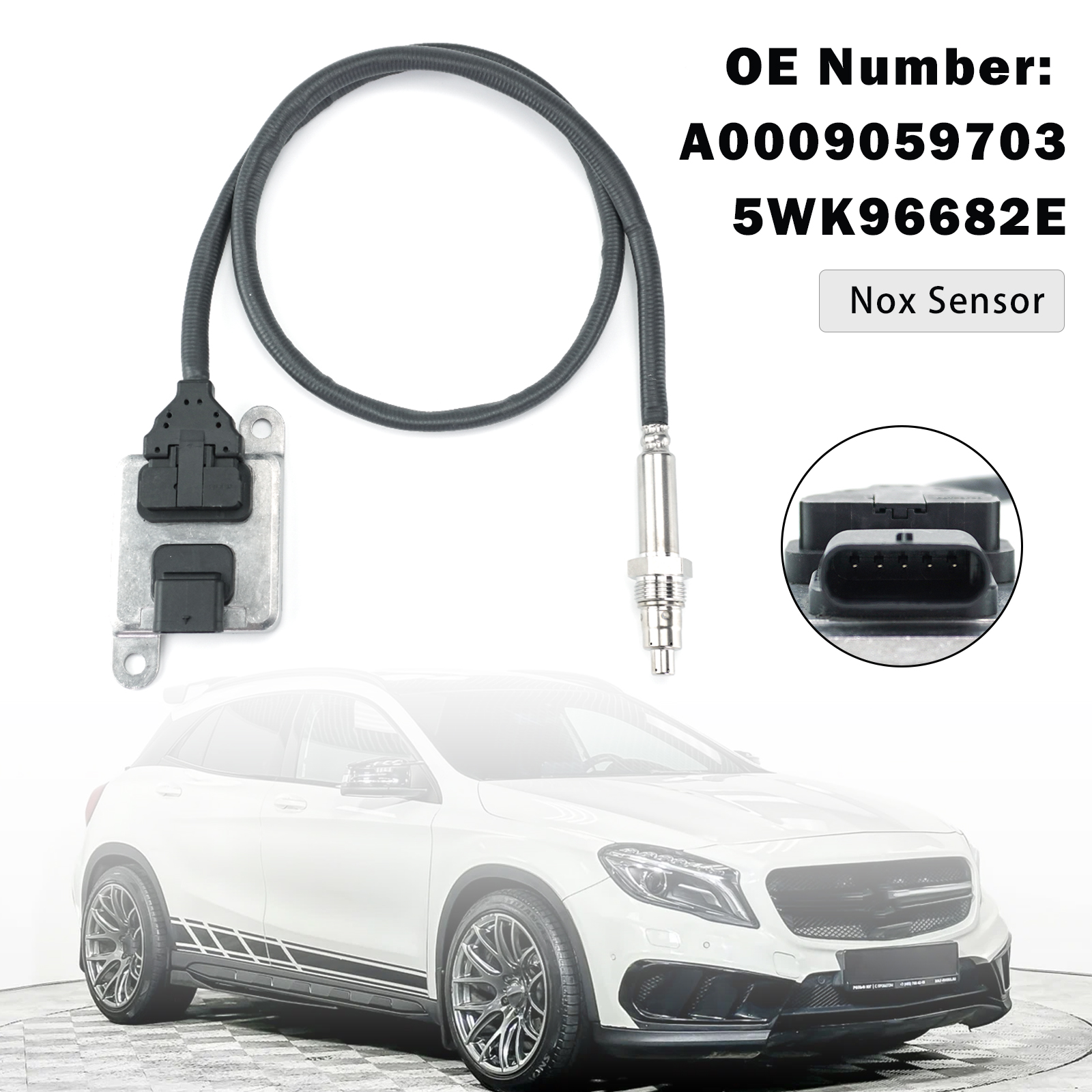 Nitrogen Oxide Sensor A0009059703 5WK96682E For Mercedes C E S V M GLA-CLASS