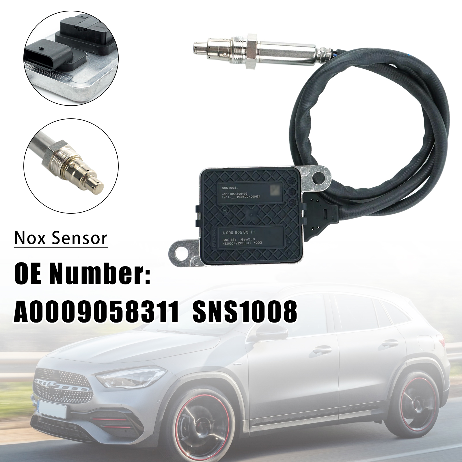 Nitrogen Oxide Sensor A0009058311 For Mercedes A B S G-CLASS VITO CLA GLB GLA
