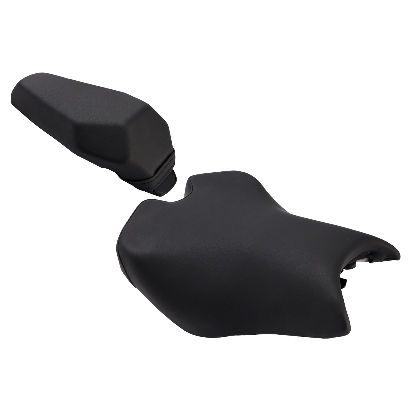 2025 Kawasaki Ninja Z900 Thickened Front&Rear Seat Driver Cushion Pu Black Generic