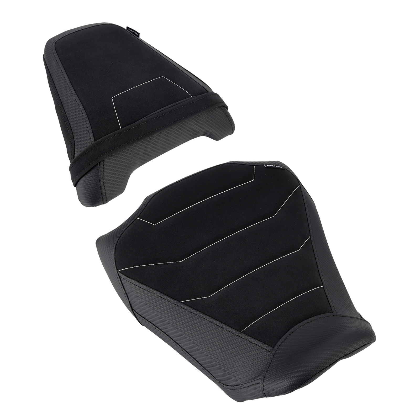 2024-2025 Honda Cb650R Cbr650R Front&Rear Raider Passenger Cushion Kit Black Generic