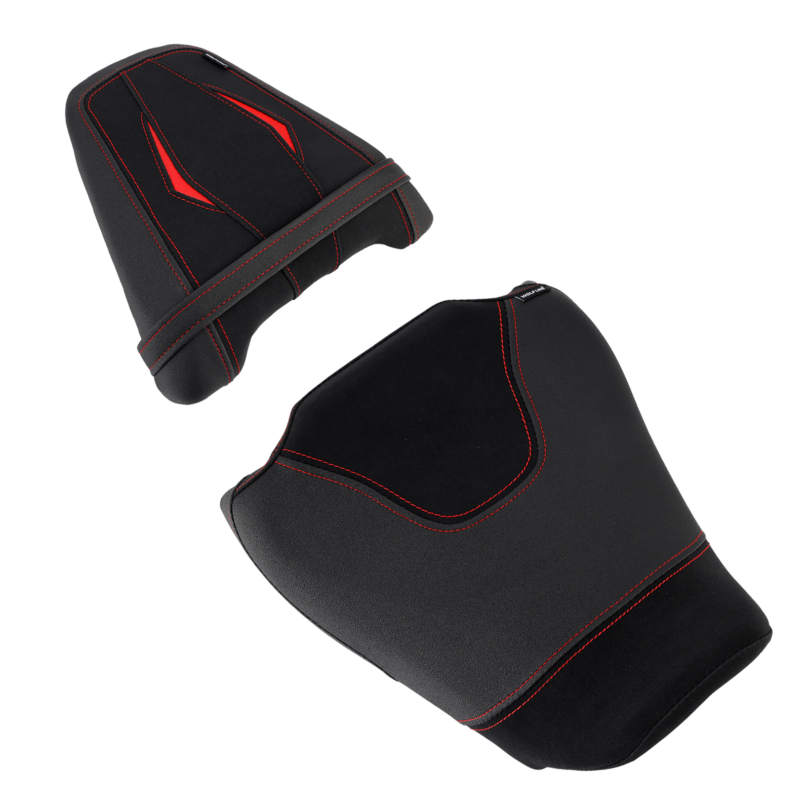 2024-2025 Honda Cb650R Cbr650R Front&Rear Raider Passenger Cushion Kit BLK Generic