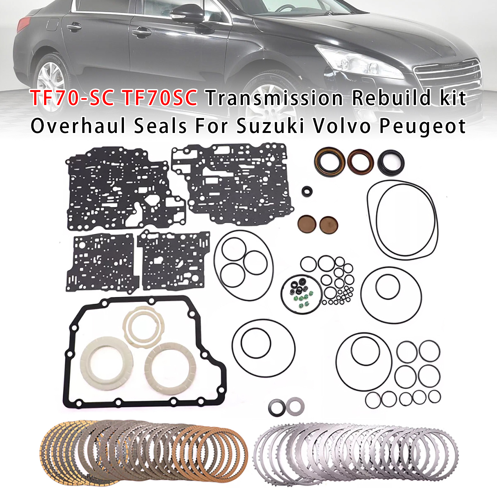 Transmission Rebuild kit Overhaul Seals TF70-SC TF70SC For Suzuki Volvo Peugeot