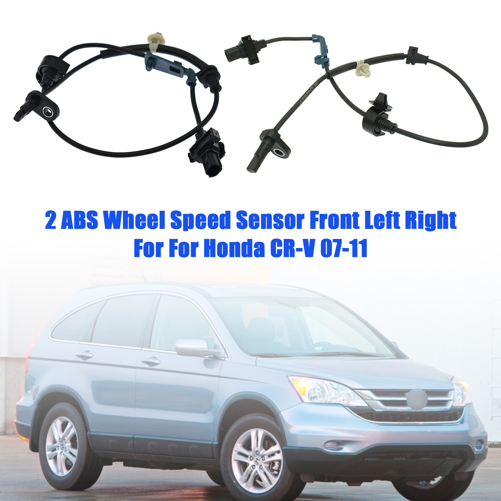 2007-2011 Honda CR-V 2.4L 2 ABS Wheel Speed Sensor Front Left Right Generic