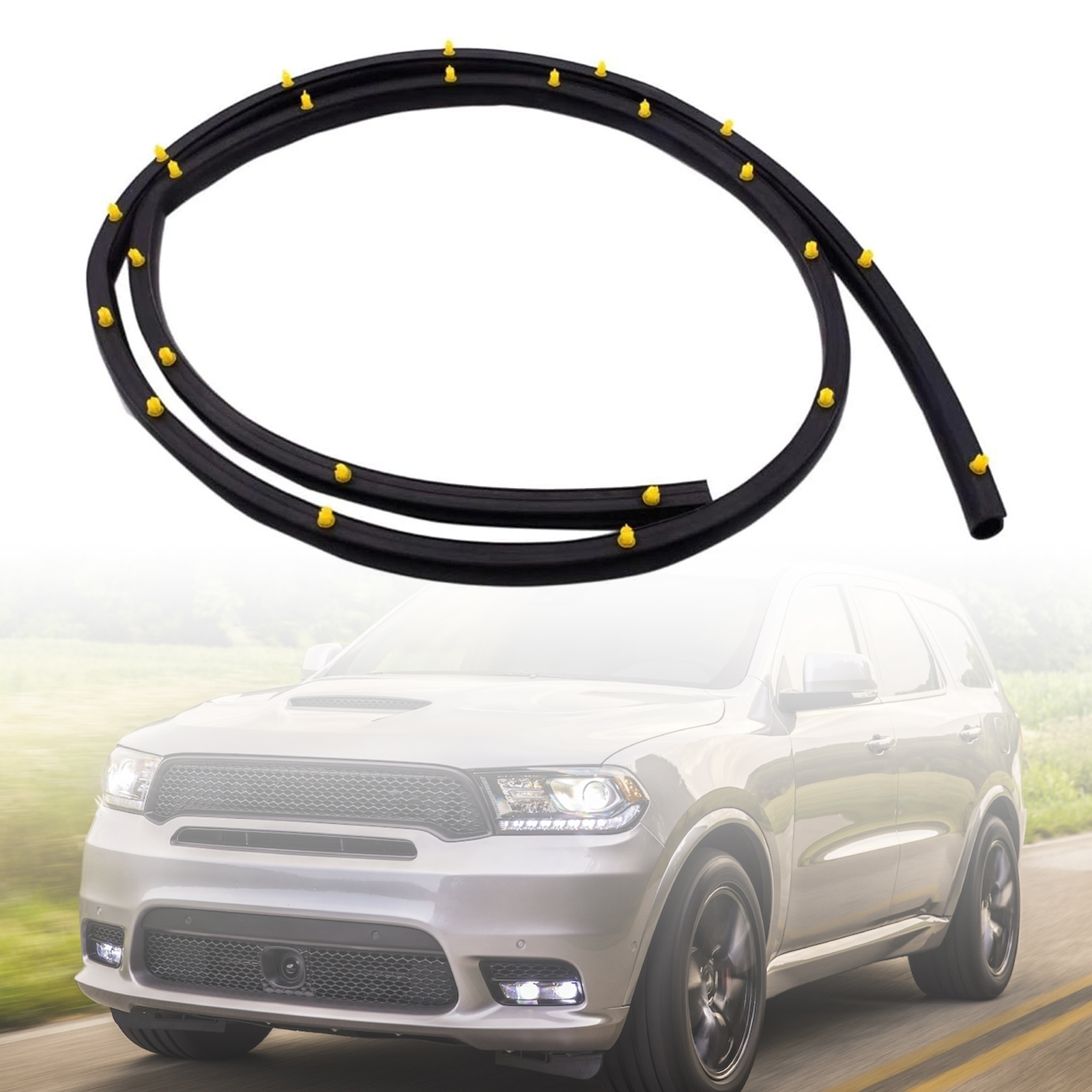2011-2020 Jeep Grand Cherokee Hood Seal Strip Trim 68070493AA Generic