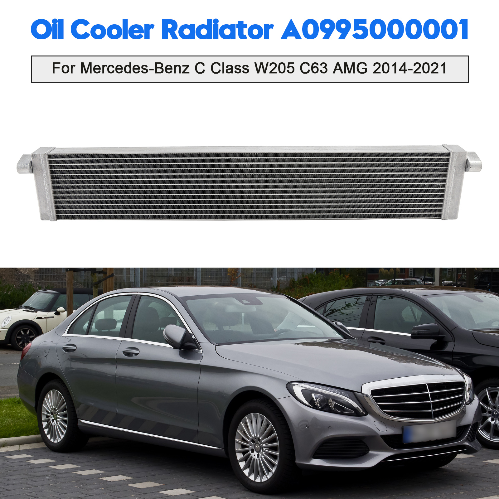 2013- Mercedes-Benz S-Class Oil Cooler Radiator A0995000001 Generic