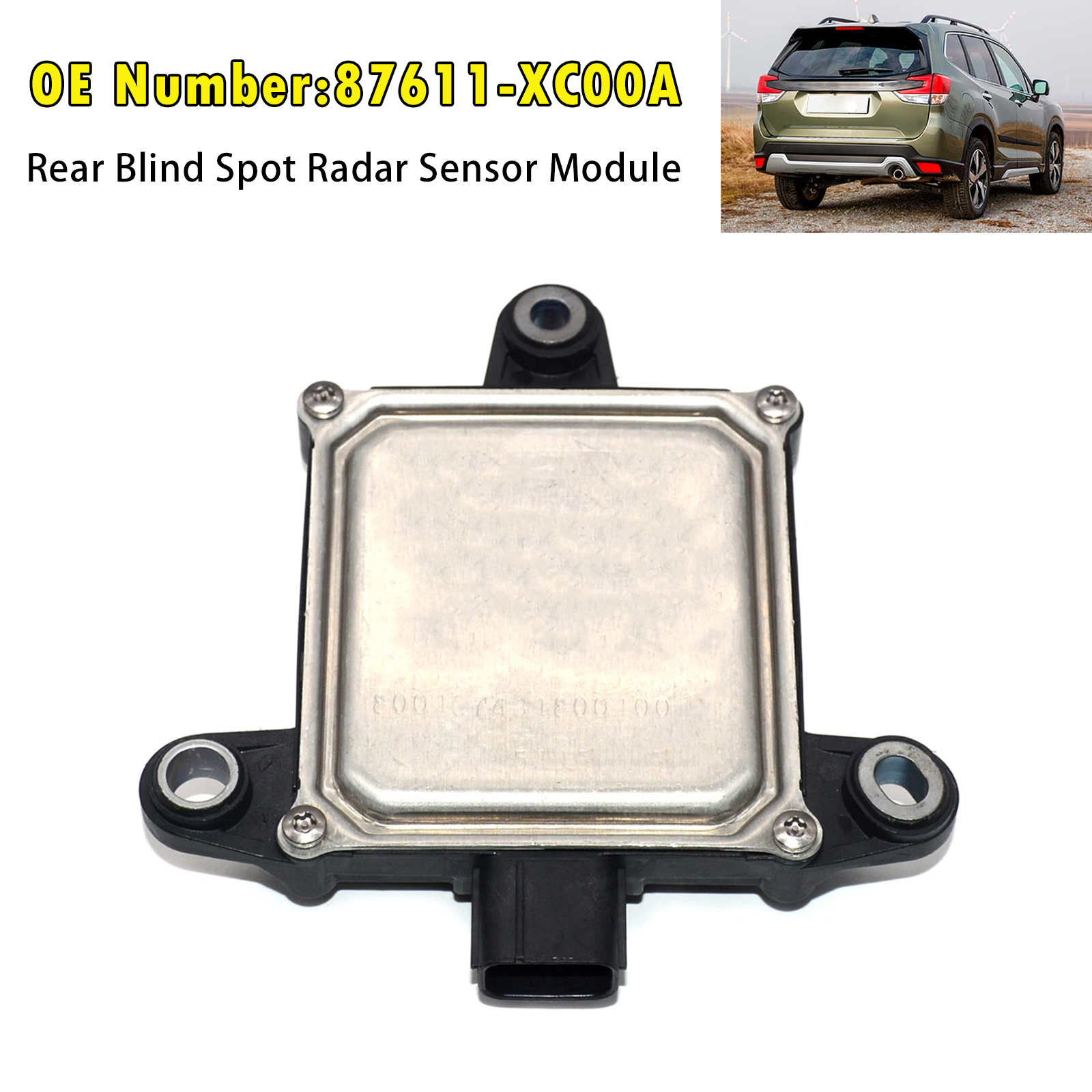 2017-2019 Subaru Forester Rear Blind Spot Radar Sensor Module 87611-XC00A Generic