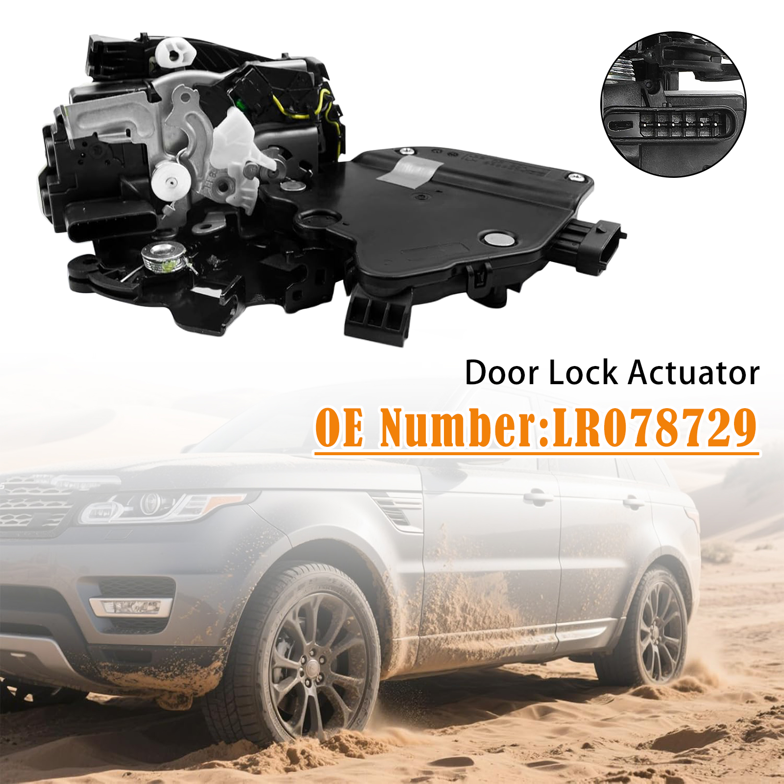 2013-2024 Land Rover Range Rover Sport II L494 Front Left Door Lock Actuator LR078729 Generic