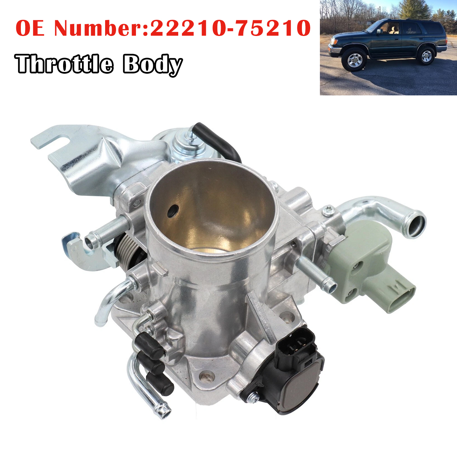 1997-2004 Toyota 4Runner Throttle Body Valve 22210-75210 Generic