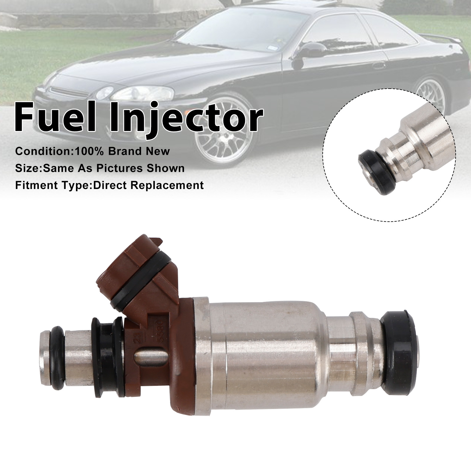 1993-1995 Toyota Supra 1Pcs Fuel Injector 23250-46030 Generic