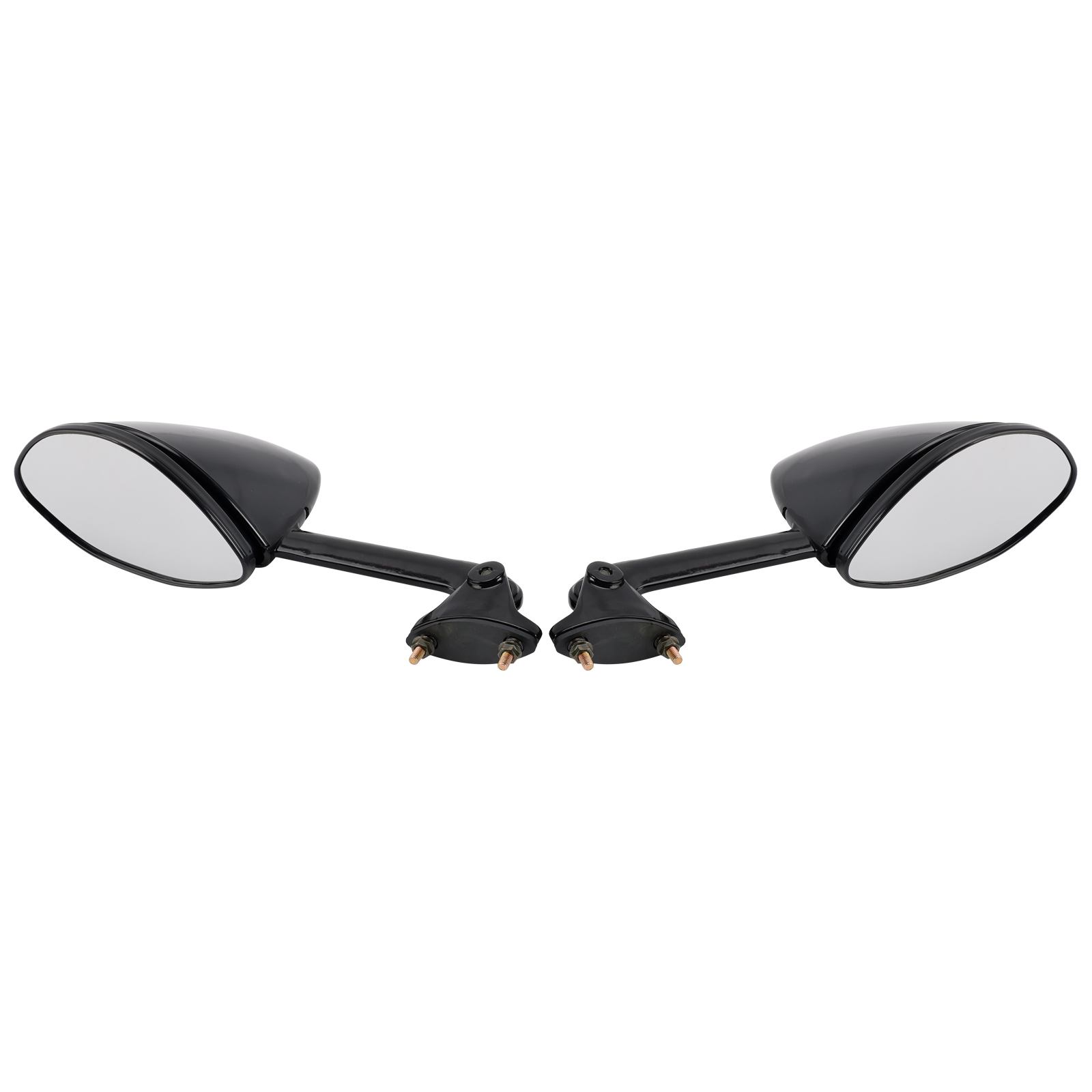 2006-2025 Kawasaki ZZR-1400 ZZR 1400 ZX-14 ZX14 Rearview Mirrors Left and Right Black Generic