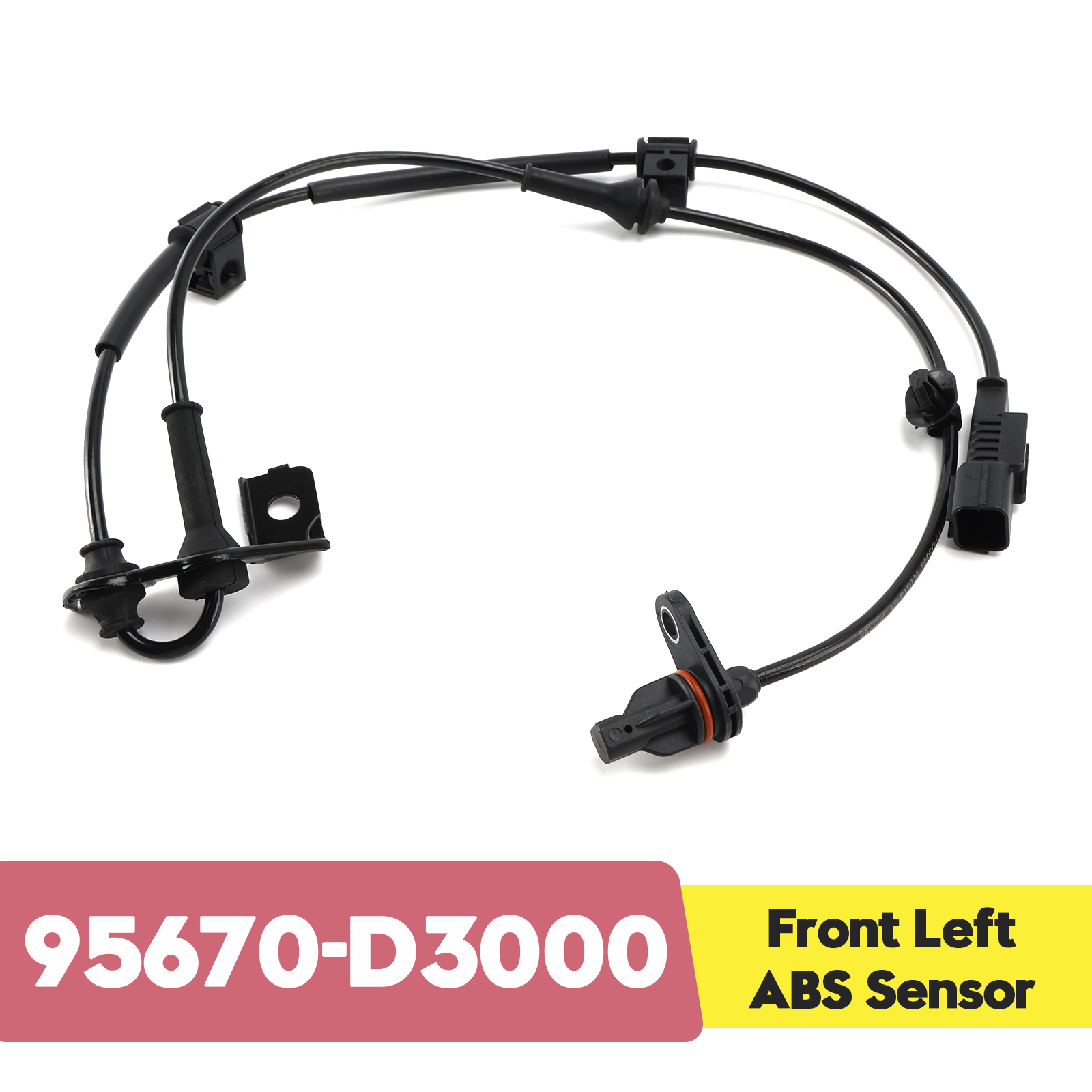 2015-2021 Kia Sportage QL Front Left ABS Sensor 95670-D3000 Generic