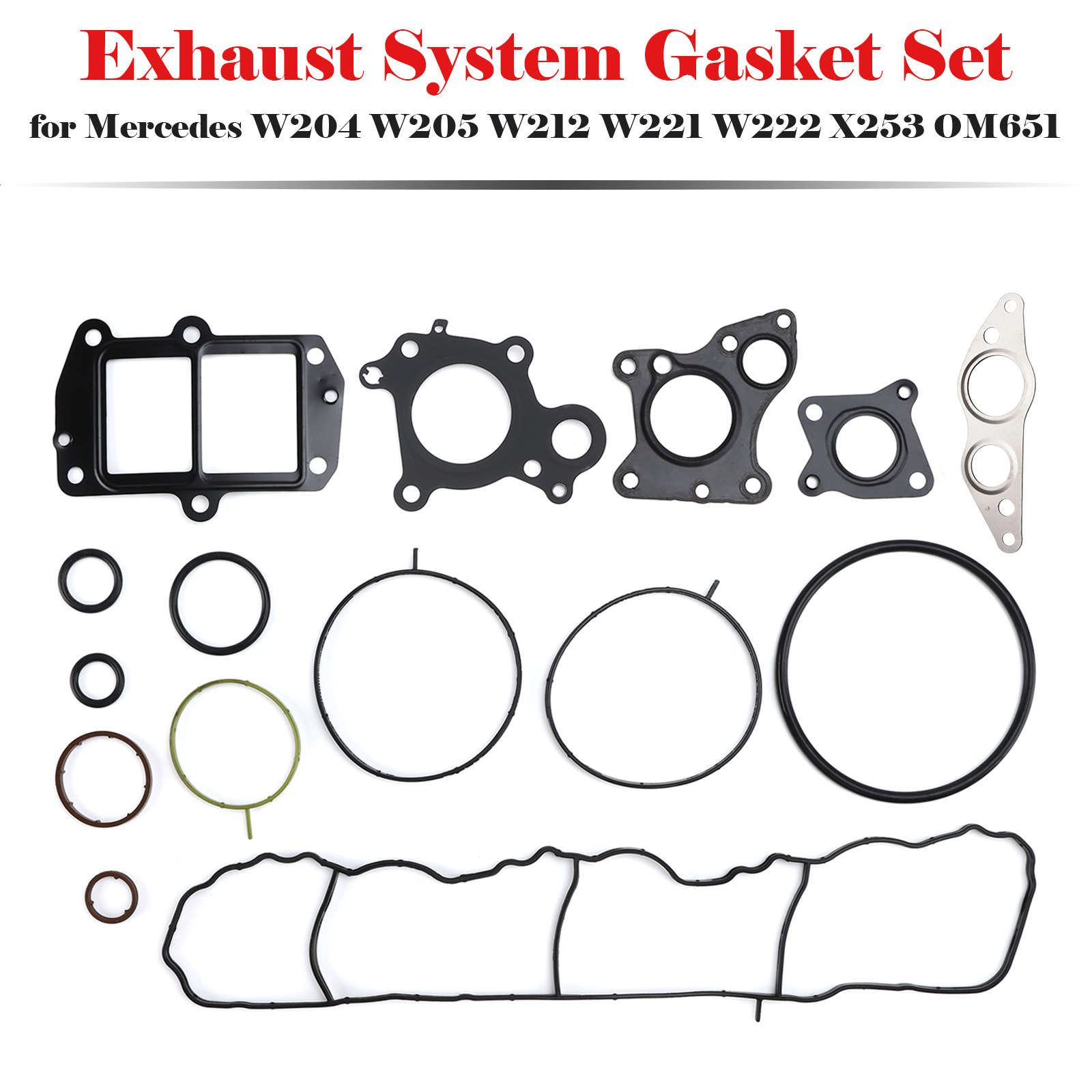 Mercedes W204 W205 W212 W221 W222 X253 OM651 Exhaust System Gasket Generic