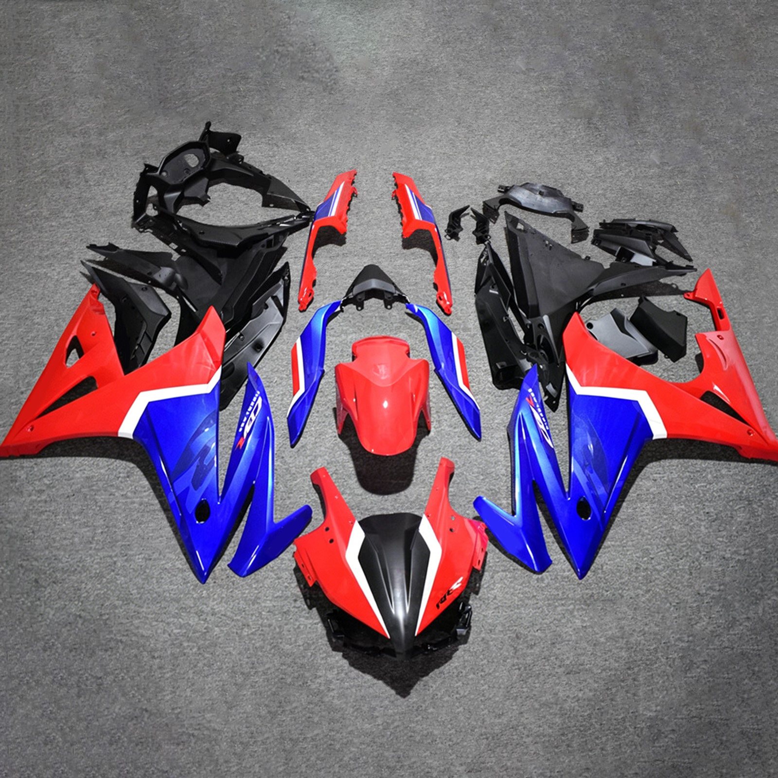 Injection Fairing Kit Bodywork Plastic ABS For Honda CBR500R 2016-2018