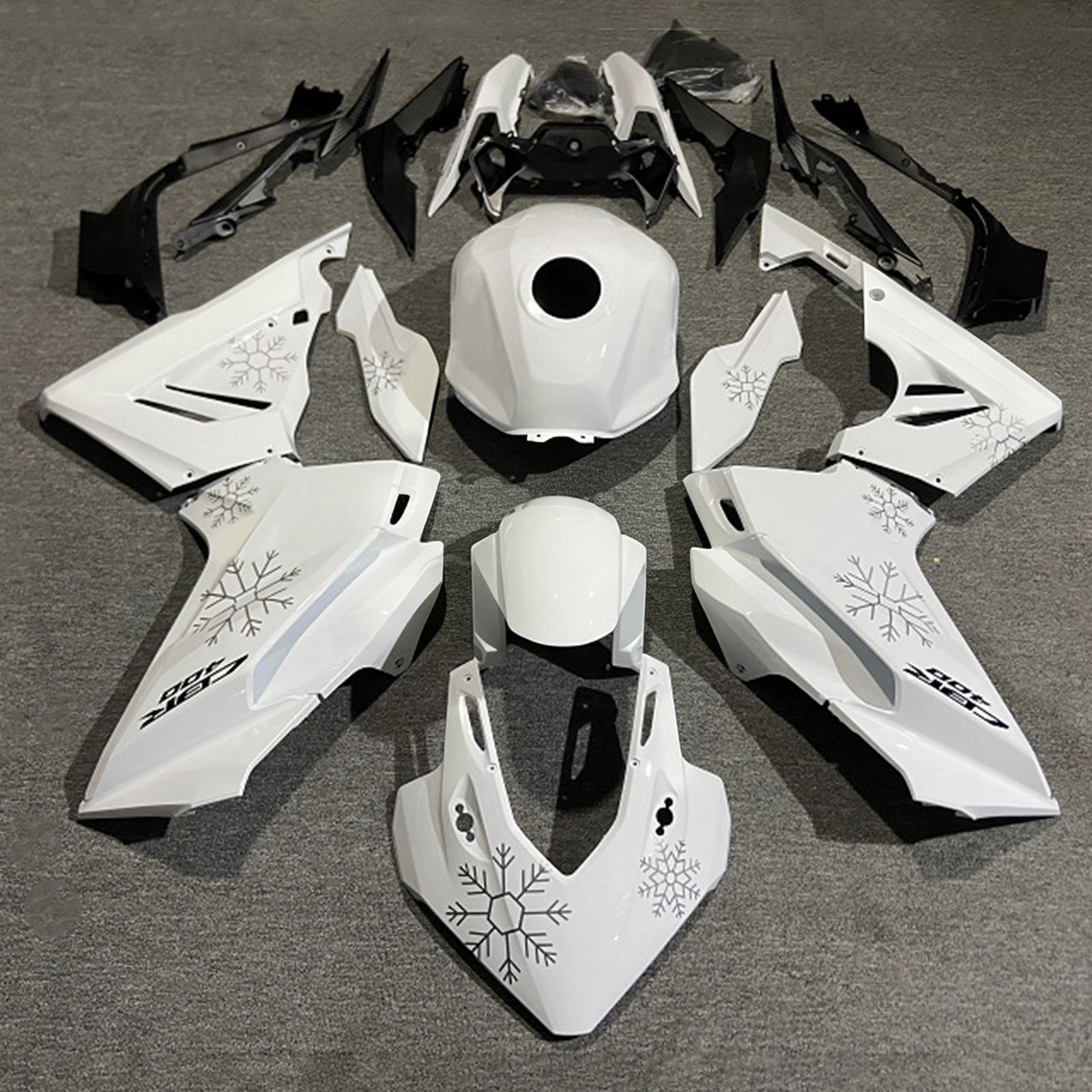 Injection Fairing Kit Bodywork Plastic ABS For Honda CBR400R CBR500R 2024-2025