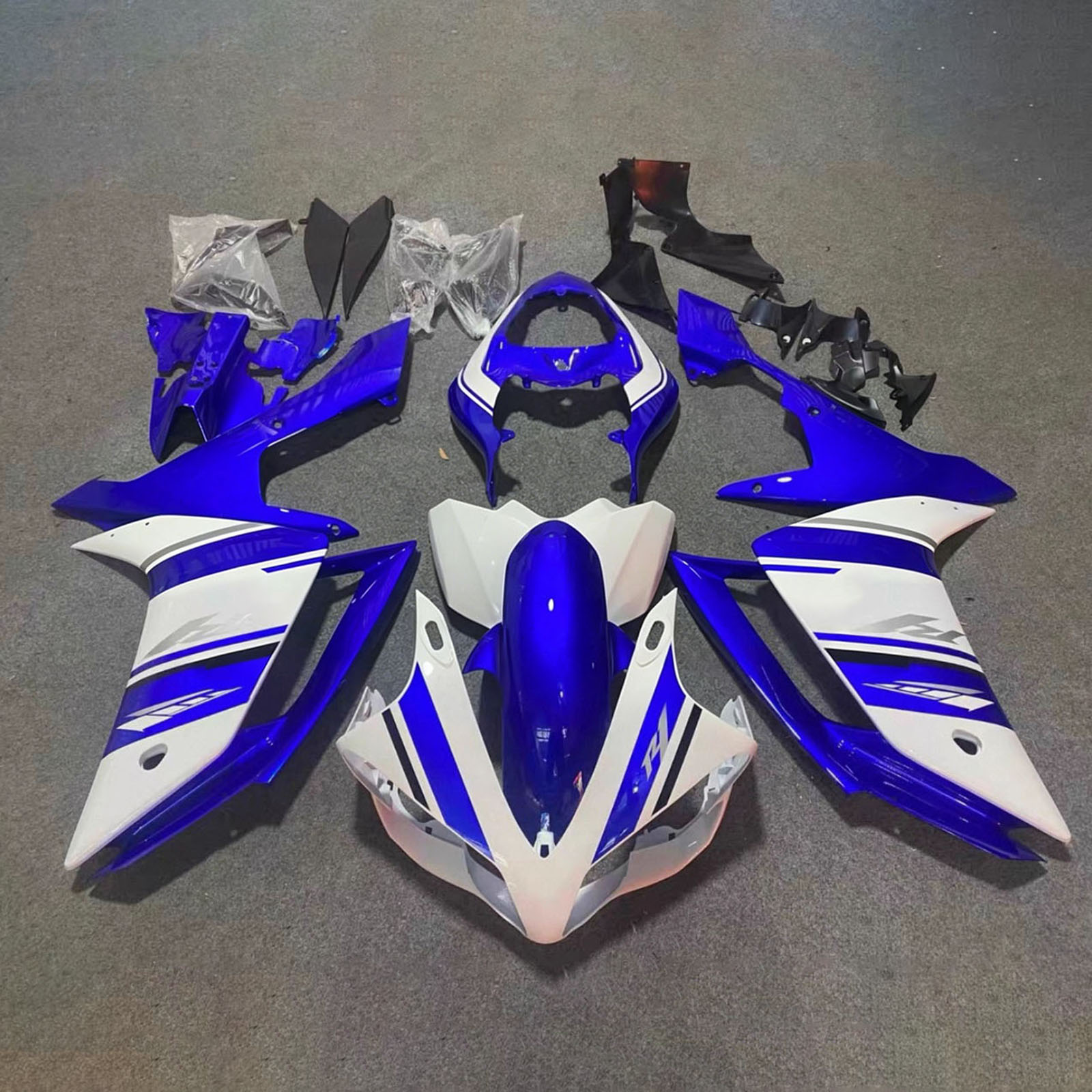 Injection Fairing Kit Bodywork Plastic ABS fit For Yamaha YZF 1000 R1 2007-2008