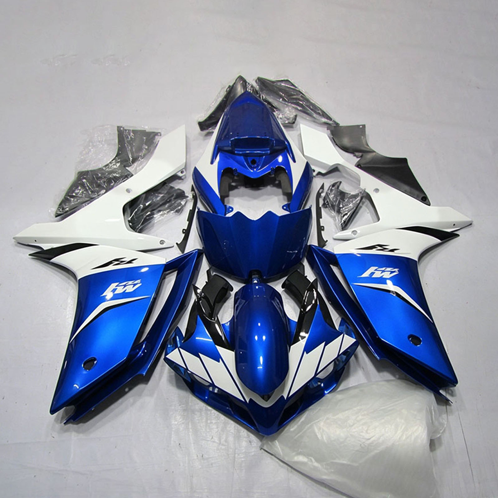 Injection Fairing Kit Bodywork Plastic ABS fit For Yamaha YZF 1000 R1 2007-2008