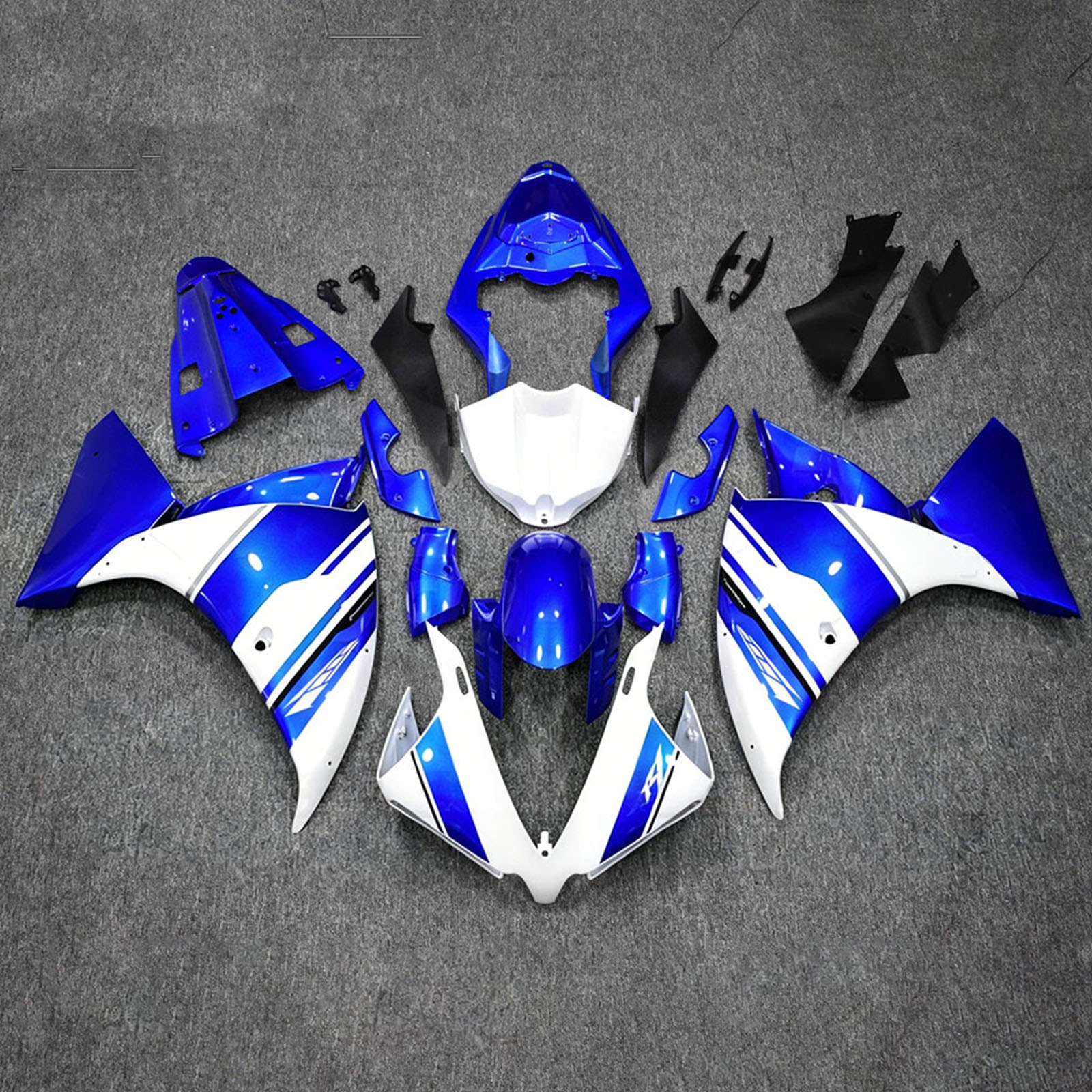 Injection Fairing Kit Bodywork Plastic ABS For Yamaha YZFR1 YZF-R1 2009-2011