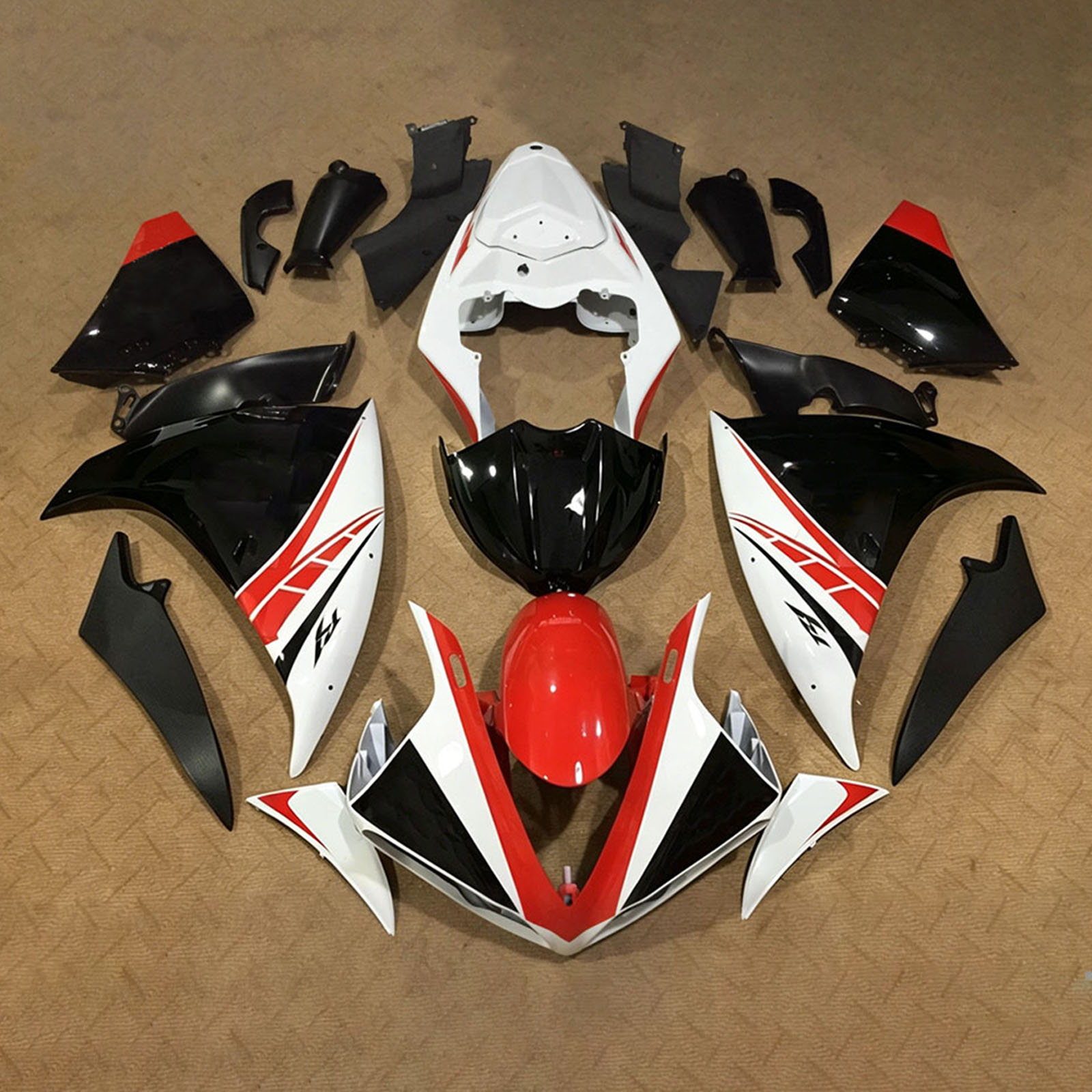 Injection Fairing Kit Bodywork Plastic ABS For Yamaha YZFR1 YZF-R1 2009-2011