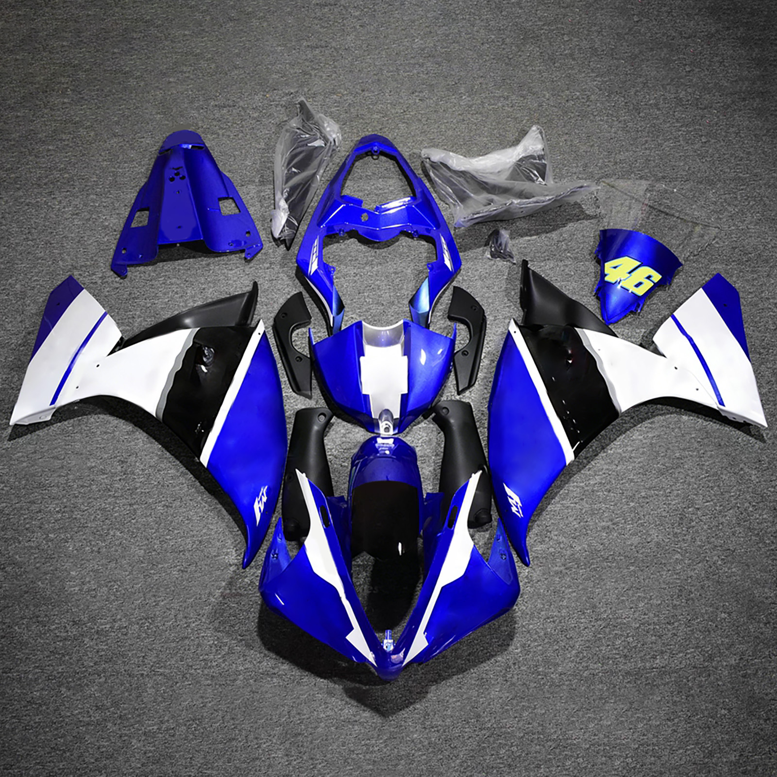 Injection Fairing Kit Bodywork Plastic ABS For Yamaha YZFR1 YZF-R1 2009-2011