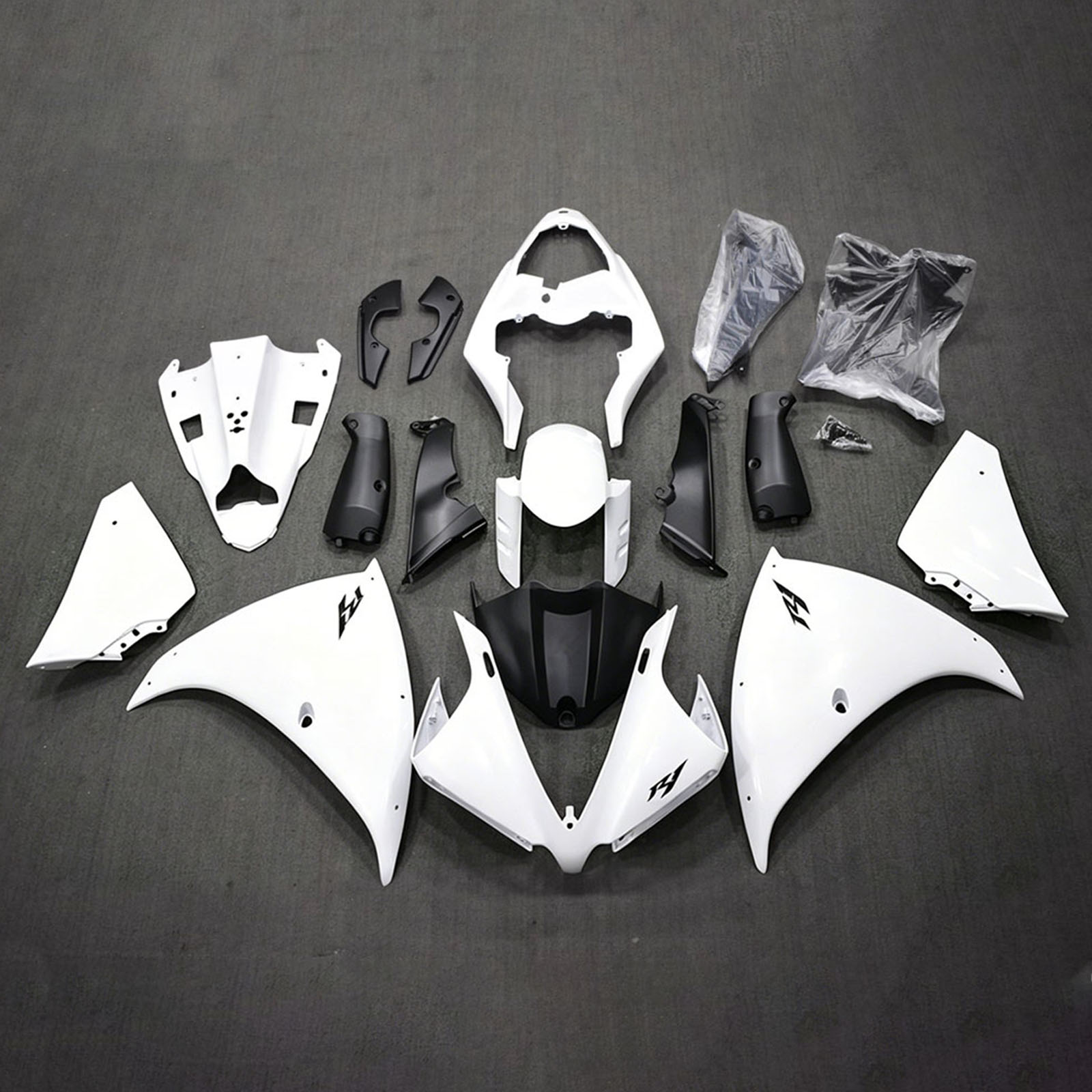 Injection Fairing Kit Bodywork Plastic ABS For Yamaha YZFR1 YZF-R1 2012-2014