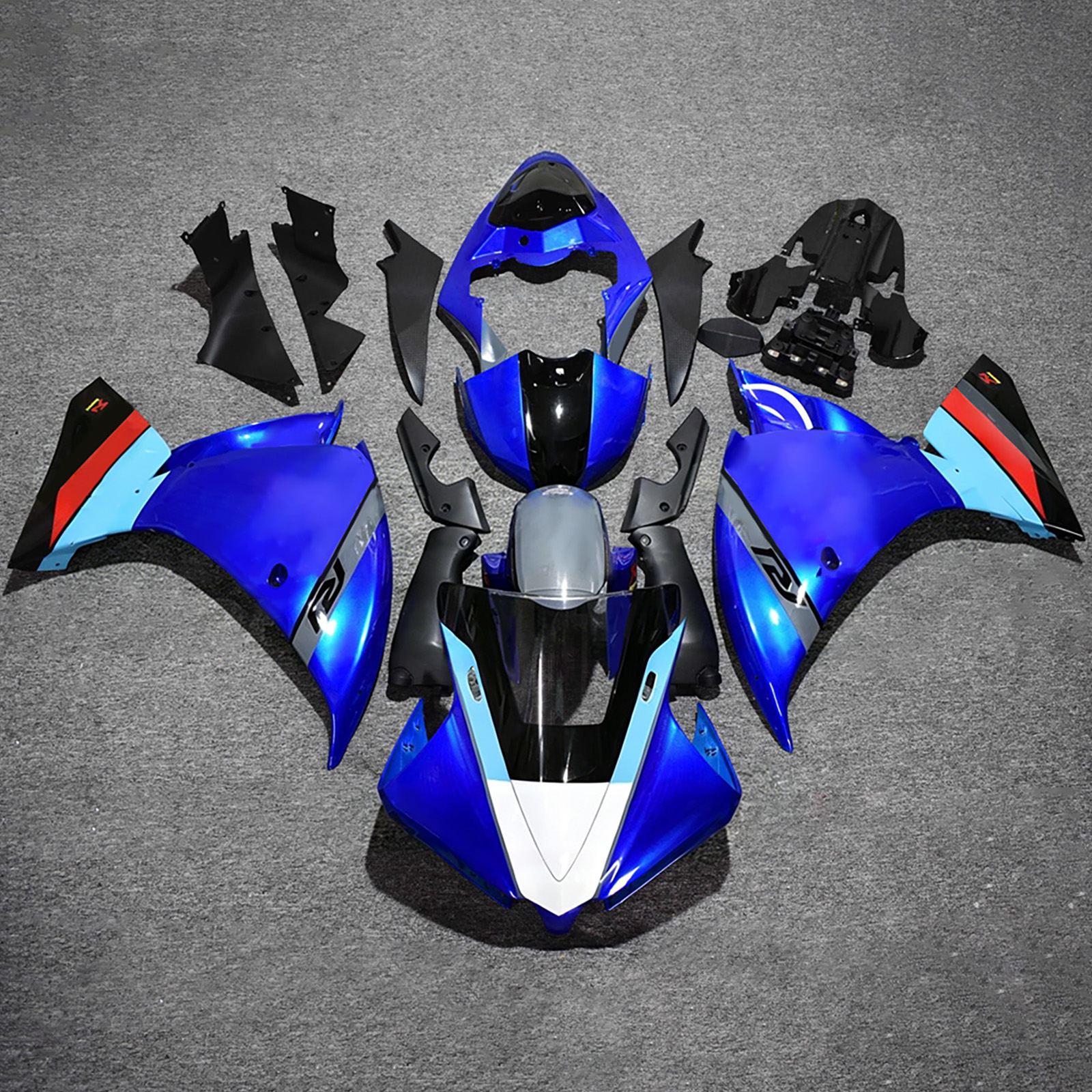 Injection Fairing Kit Bodywork Plastic ABS For Yamaha YZFR1 YZF-R1 2012-2014