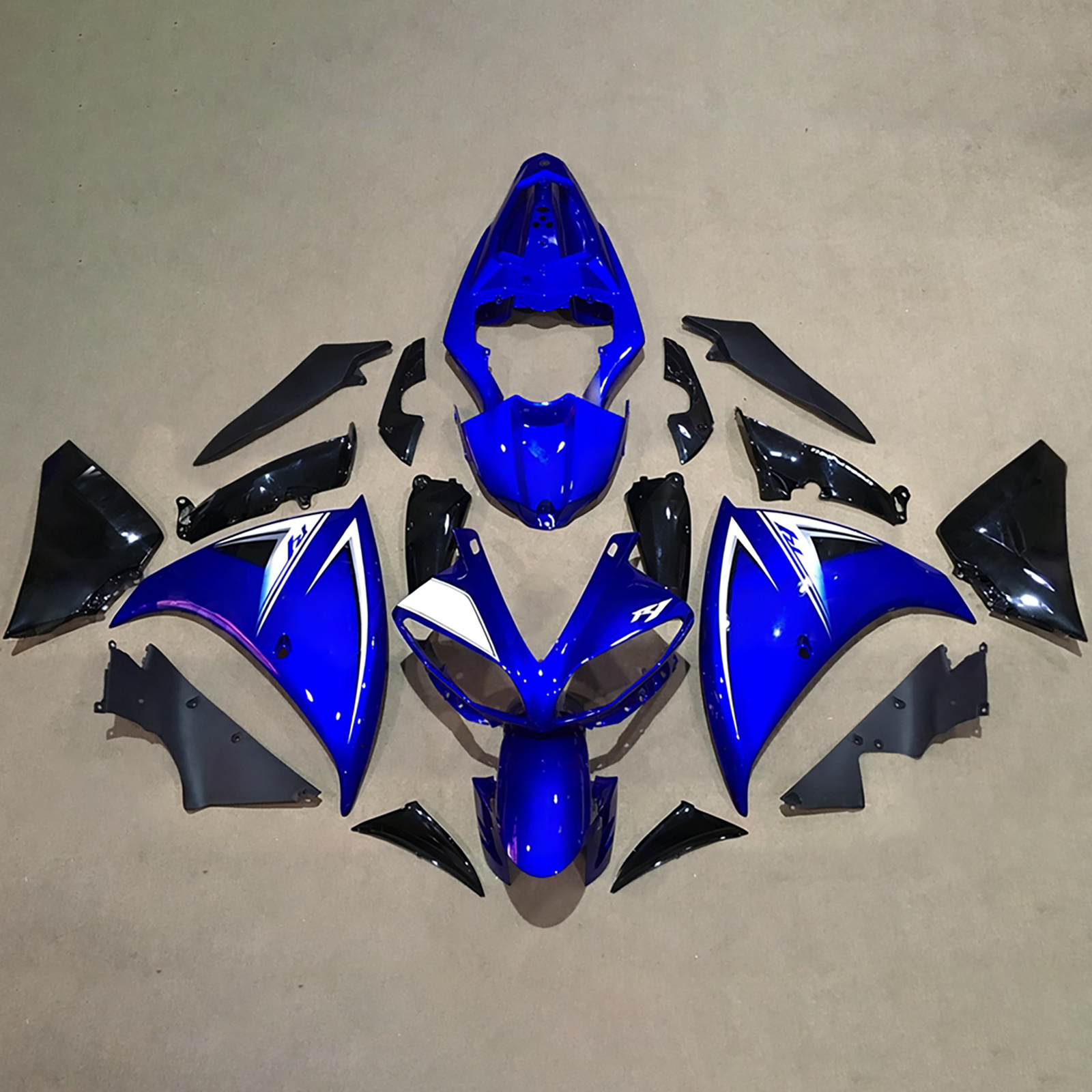 Injection Fairing Kit Bodywork Plastic ABS For Yamaha YZFR1 YZF-R1 2012-2014