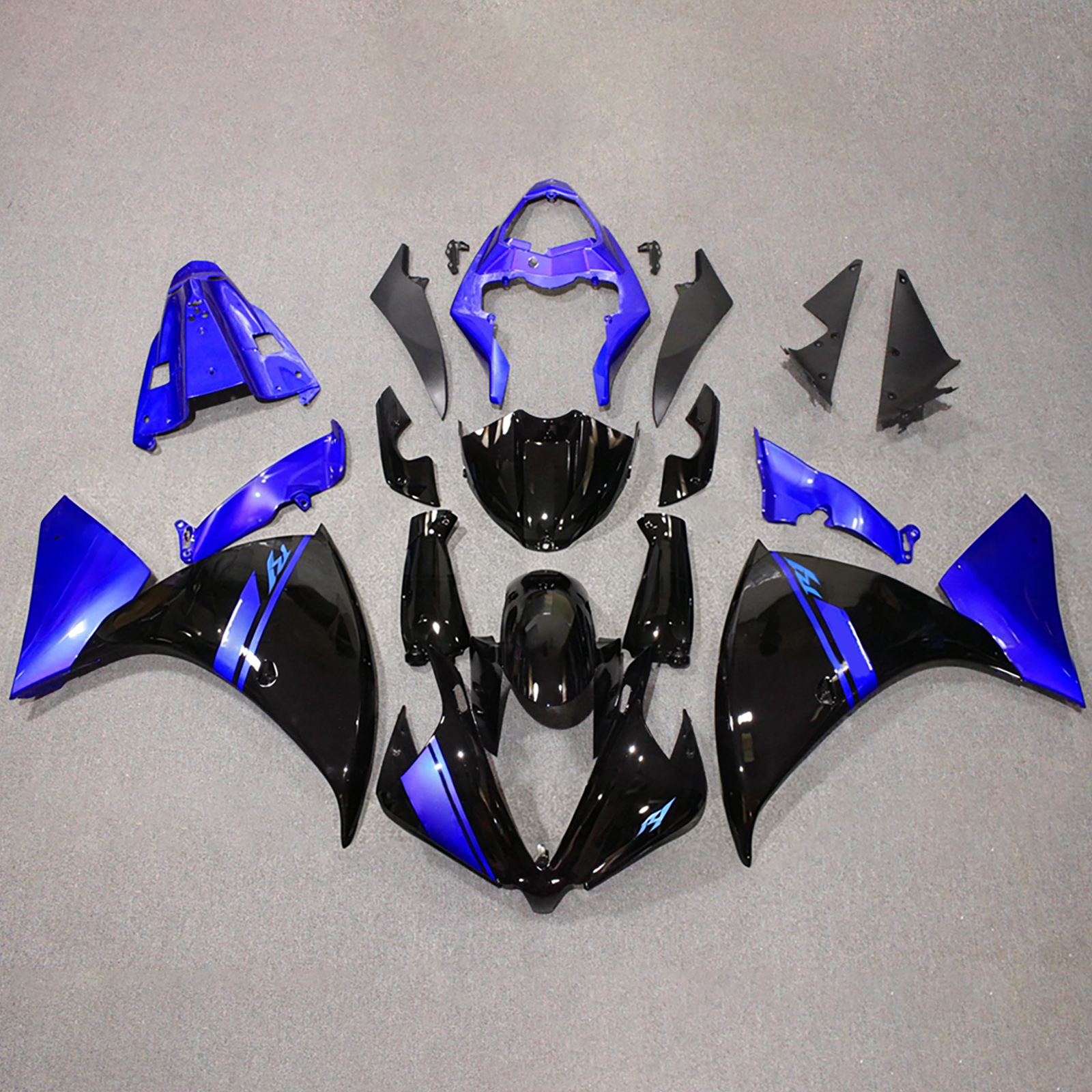 Injection Fairing Kit Bodywork Plastic ABS For Yamaha YZFR1 YZF-R1 2012-2014