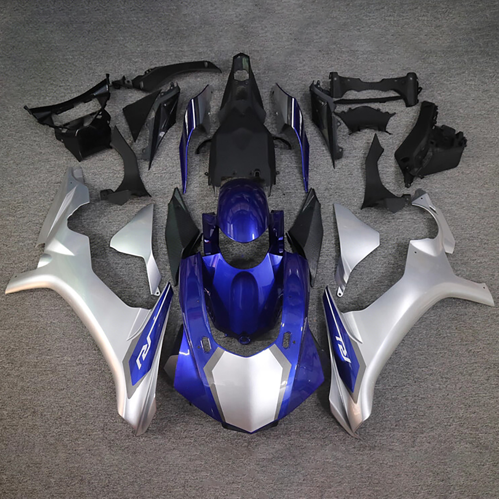 Injection Fairing Kit Bodywork Plastic ABS fit For Yamaha YZF 1000 R1 2015-2019